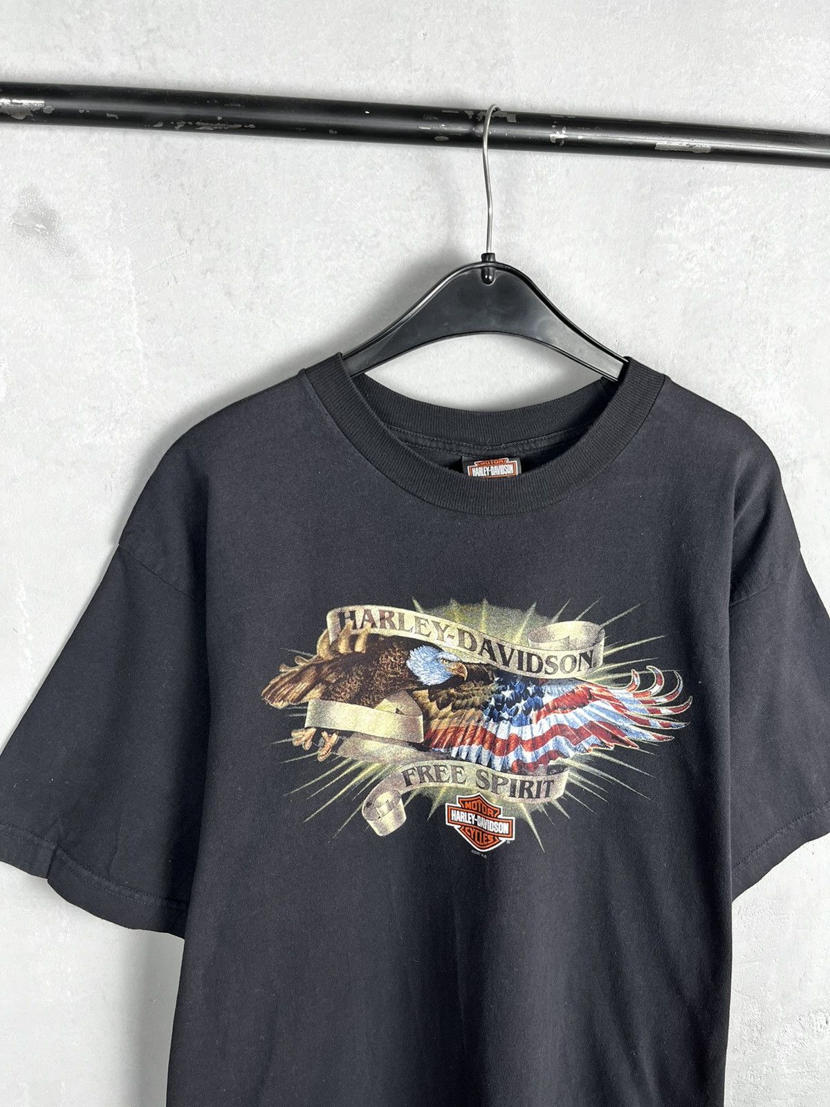 Harley Davidson × Vintage Harley Davidson world famous t shirt USA vintage Size US XL / EU 56 / 4 - 9 Thumbnail