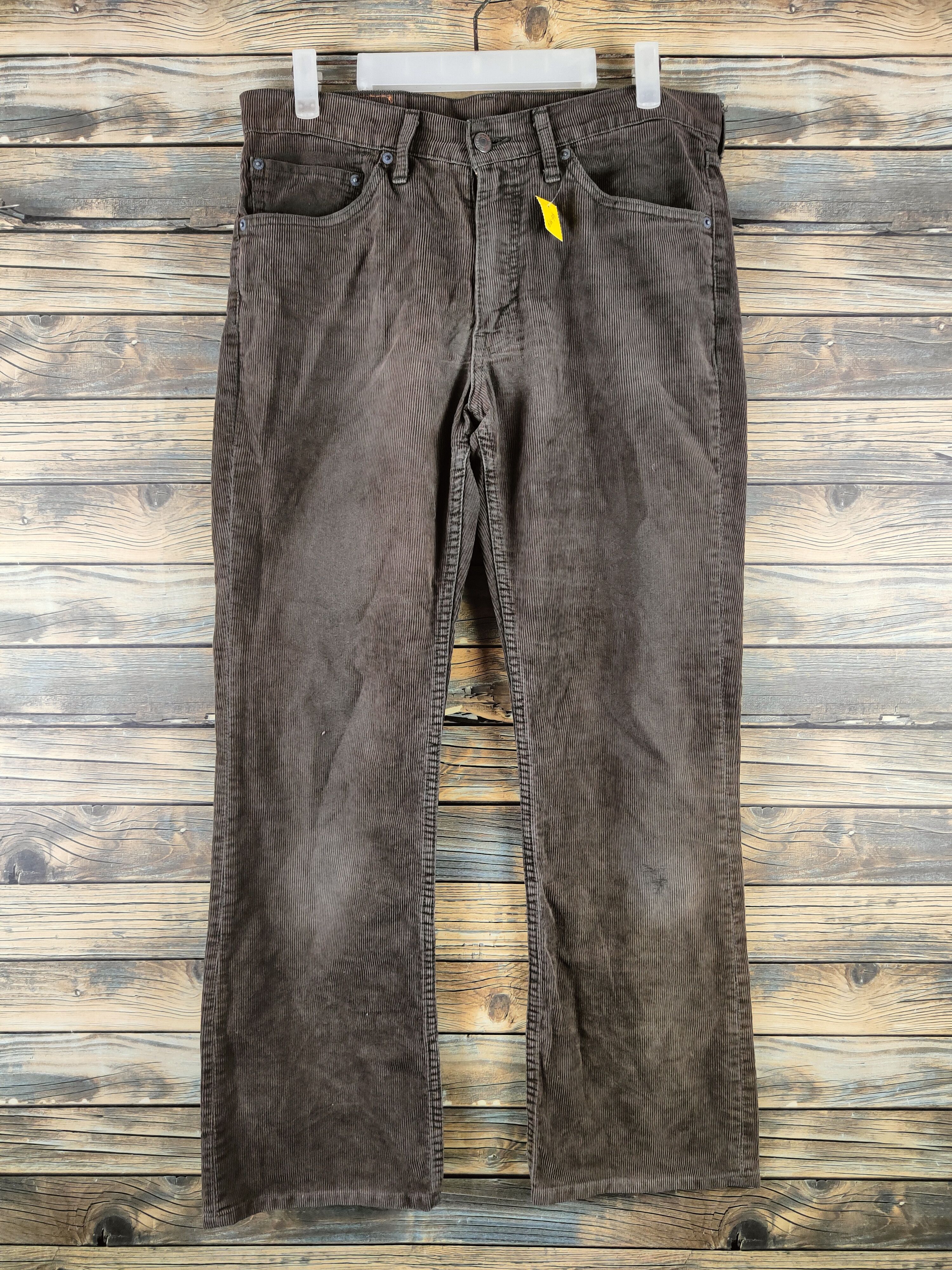 Levi's DL Levi's Brown Multipocket Corduroy Pants #46-419 Size US 32 / EU 48 - 1 Thumbnail