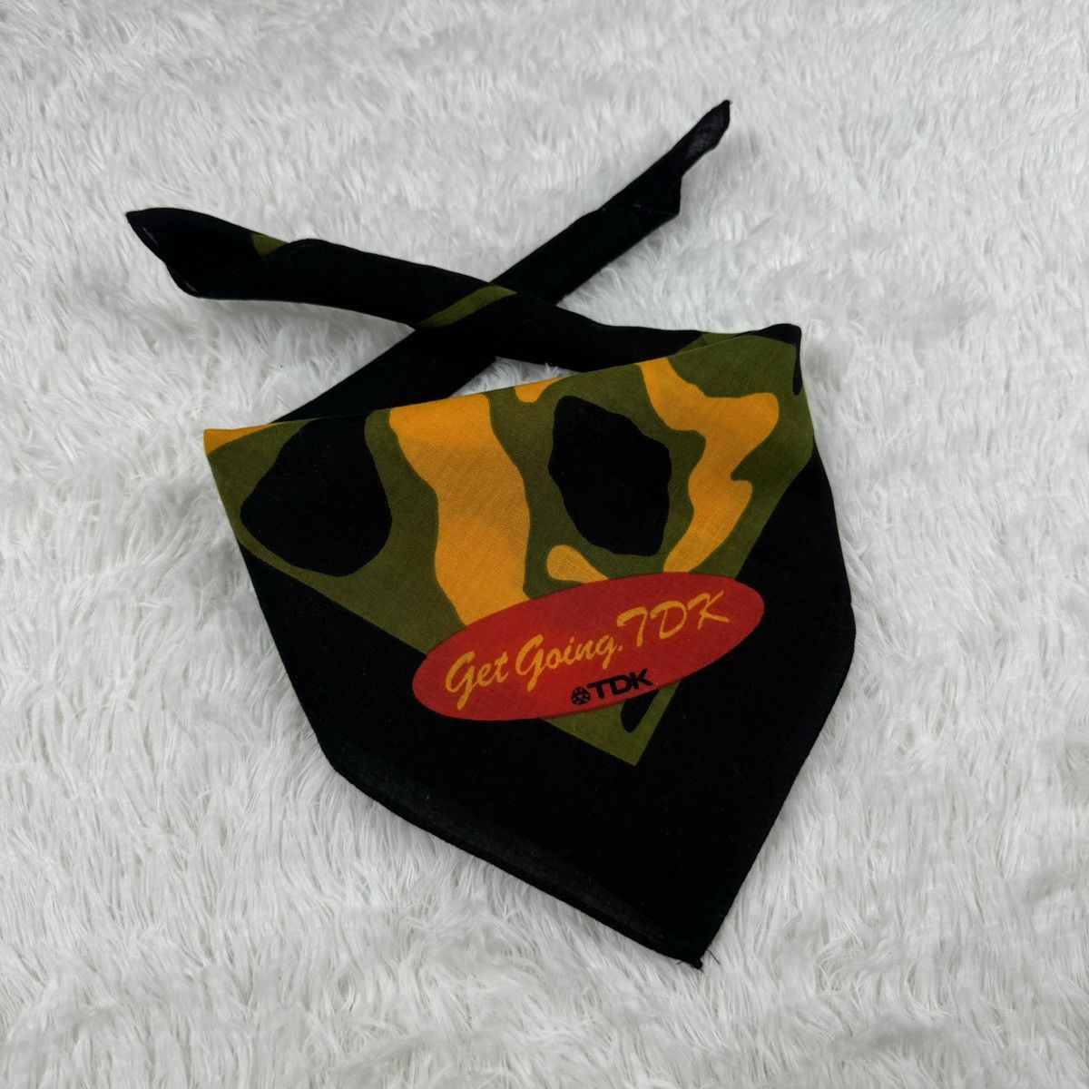 TDK bandana camo design.. handkerchief handky