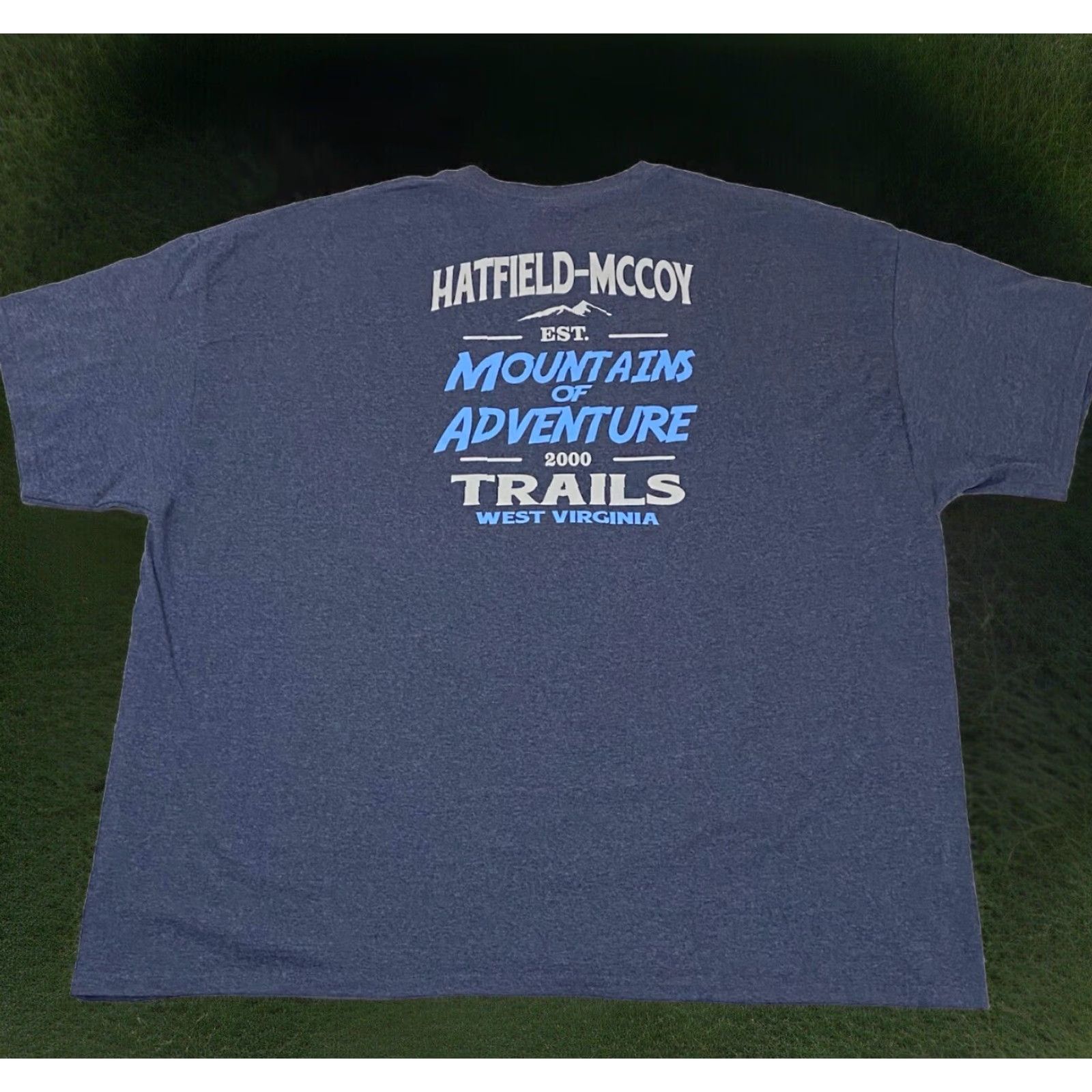 Gildan HATFIELD-McCOY TRAILS West Virginia Mens 3XLT T Shirt Graphic Tee Crew Neck Short Sleeve Multicolor Cotton Gildan Big & Tall 3XL 3TG 3EG Size US XXL / EU 58 / 5 - 3 Thumbnail