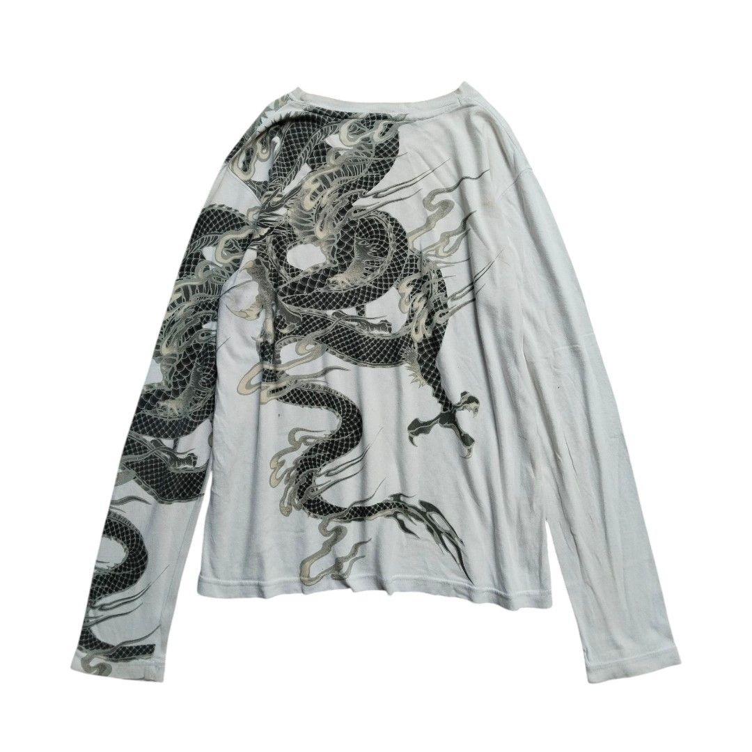 Yasuyuki Ishii Japanese brand dragon tattoo long sleeve Size US M / EU 48-50 / 2 - 2 Thumbnail