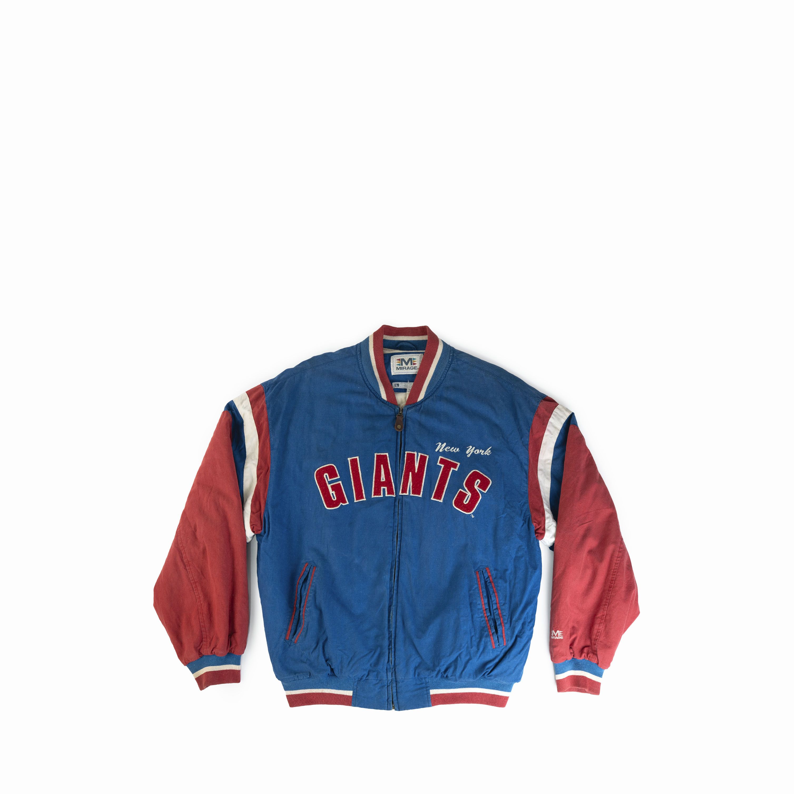 Mirage Vintage 1990's Mirage New York Giants NFL Jacket Size US L / EU 52-54 / 3 - 1 Thumbnail