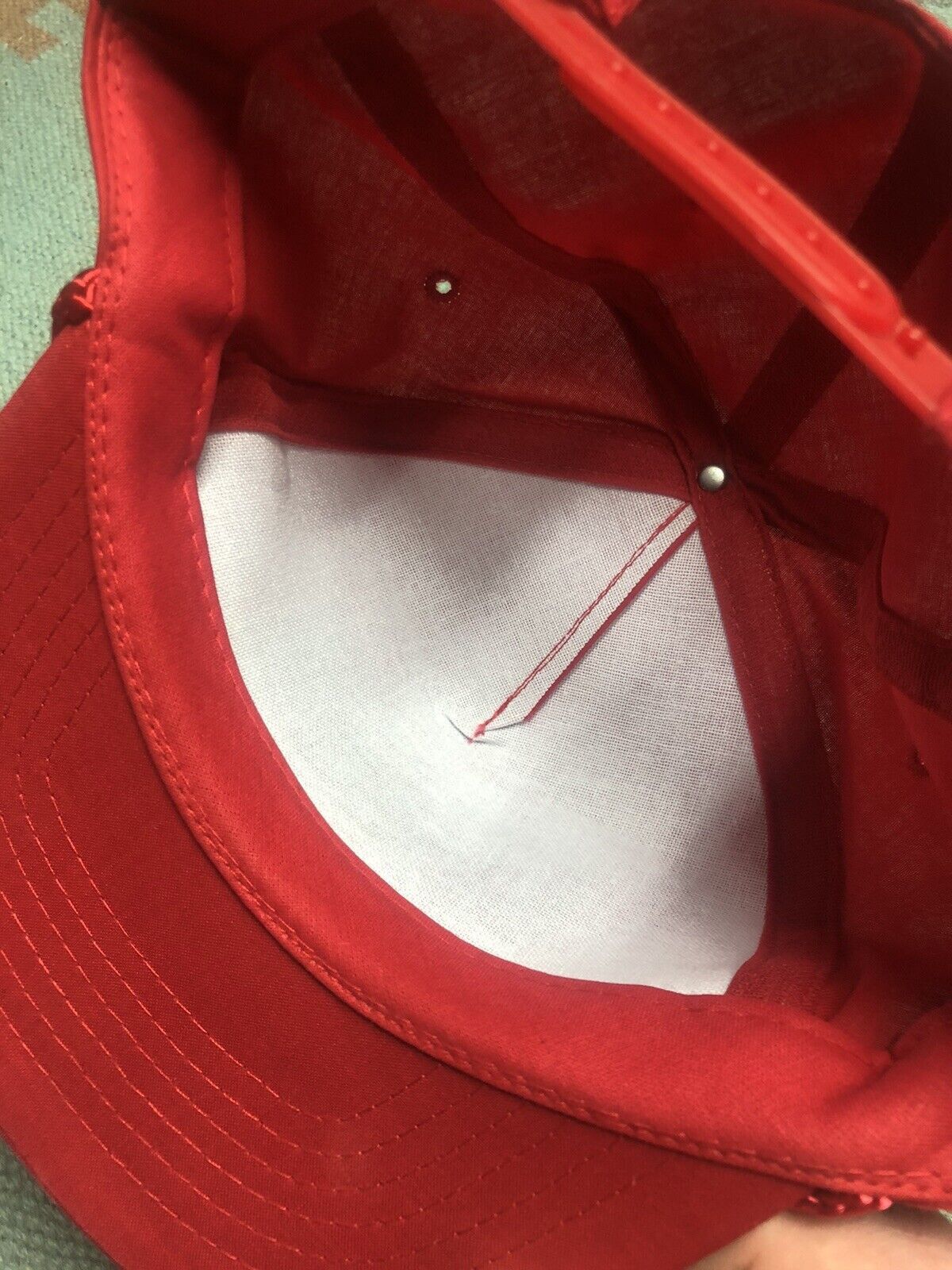 Vintage VTG Case Tractors IH Hat Cap Farm Adjustable NOS Size ONE SIZE - 4 Thumbnail