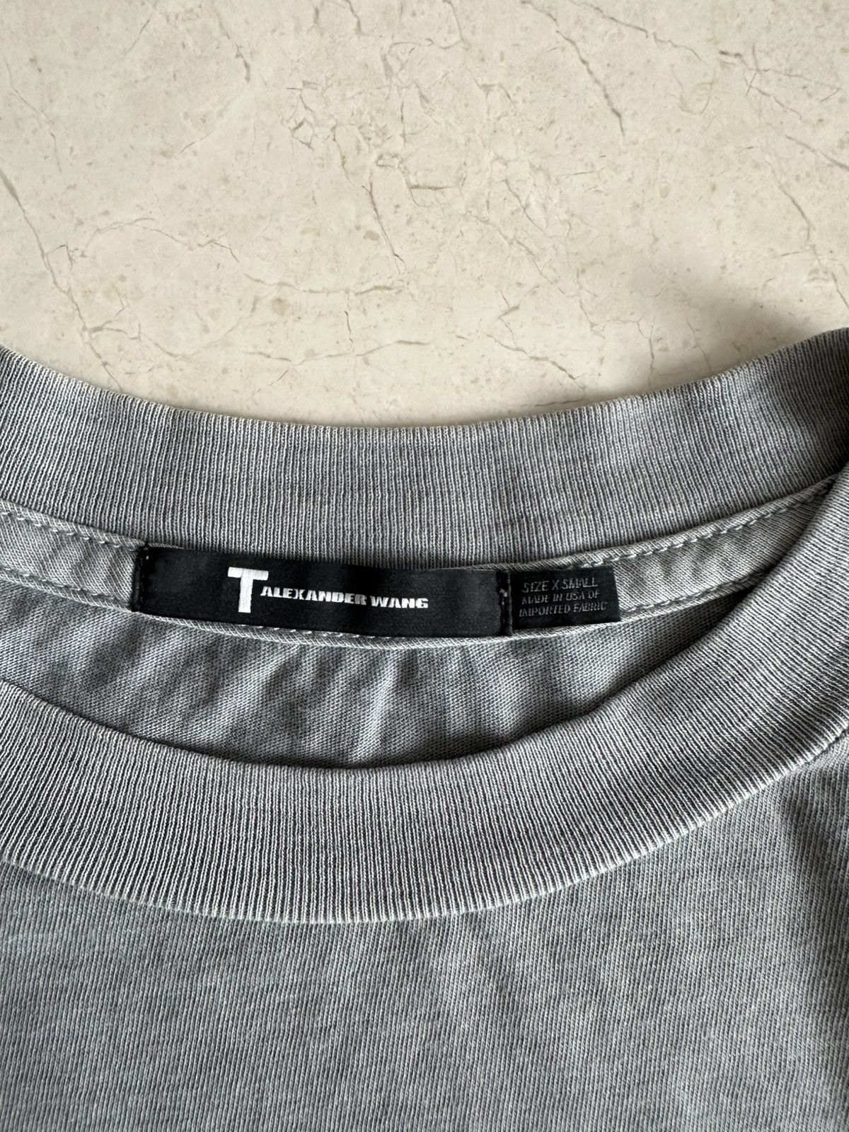 Alexander Wang Washed Pocket T-Shirt Size US XS / EU 42 / 0 - 3 Thumbnail