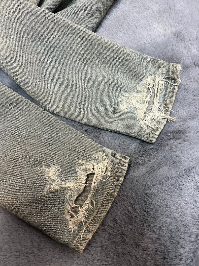 Yves Saint Laurent Saint Laruent13 Autumn and Winter Show Style Light Blue Was Size US 28 / EU 44 - 7 Thumbnail