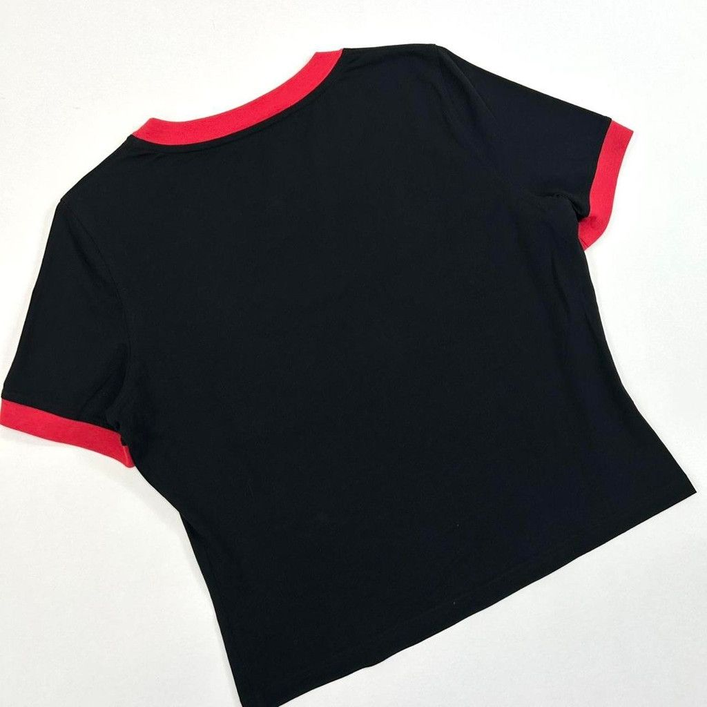 Moschino Jeremy Scott Moschino black tshirt with burger print Size XL / US 12-14 / IT 48-50 - 5 Thumbnail