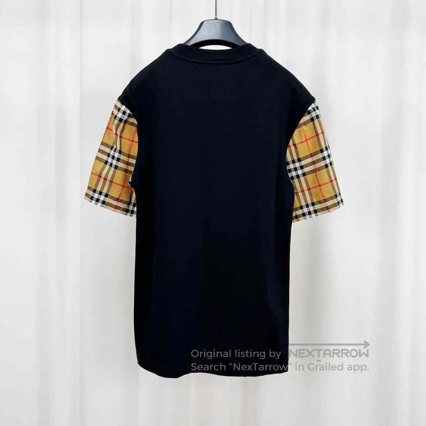 Burberry Burberry Cuff Check Short Sleeve. Size XXS / US 00 / IT 34 - 2 Thumbnail