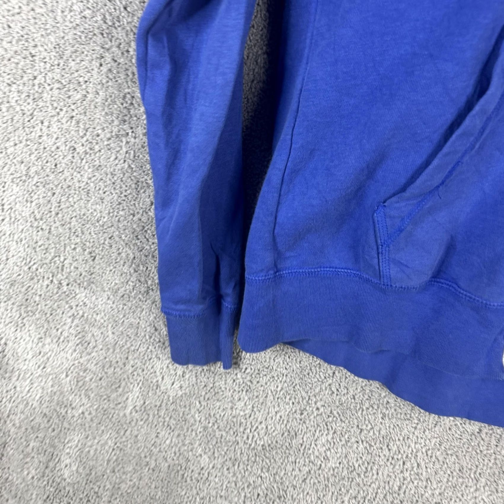 Nike Nike Hoodie Mens M Blue Lightweight Jersey Full Zip Swoosh Logo Sweatshirt Size US M / EU 48-50 / 2 - 2 Thumbnail