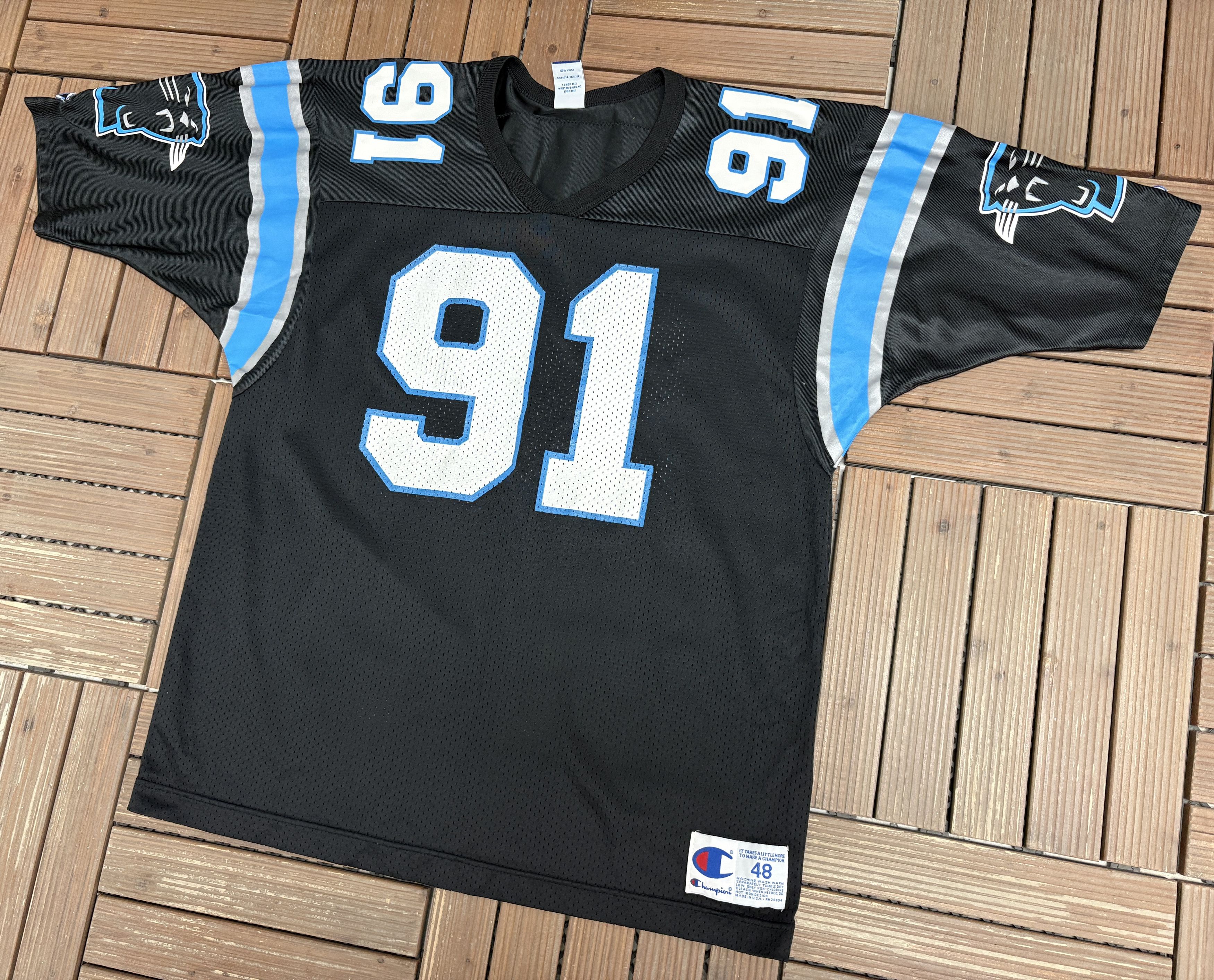 Champion Carolina Panthers Kevin Greene Vintage Football Jersey Size US XL / EU 56 / 4 - 3 Thumbnail