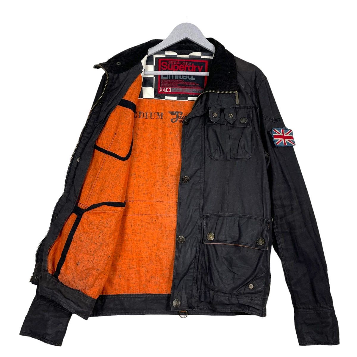 Superdry STEAL 💥SUPERDRY ROOKIE BIKER ZIPPER JACKET Size US L / EU 52-54 / 3 - 7 Thumbnail