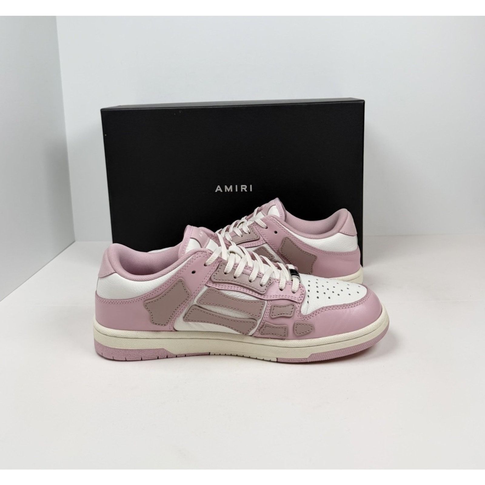 Amiri Size 42EU/9US - Amiri Skel Top Low Pink White Size US 9 / EU 42 - 5 Thumbnail