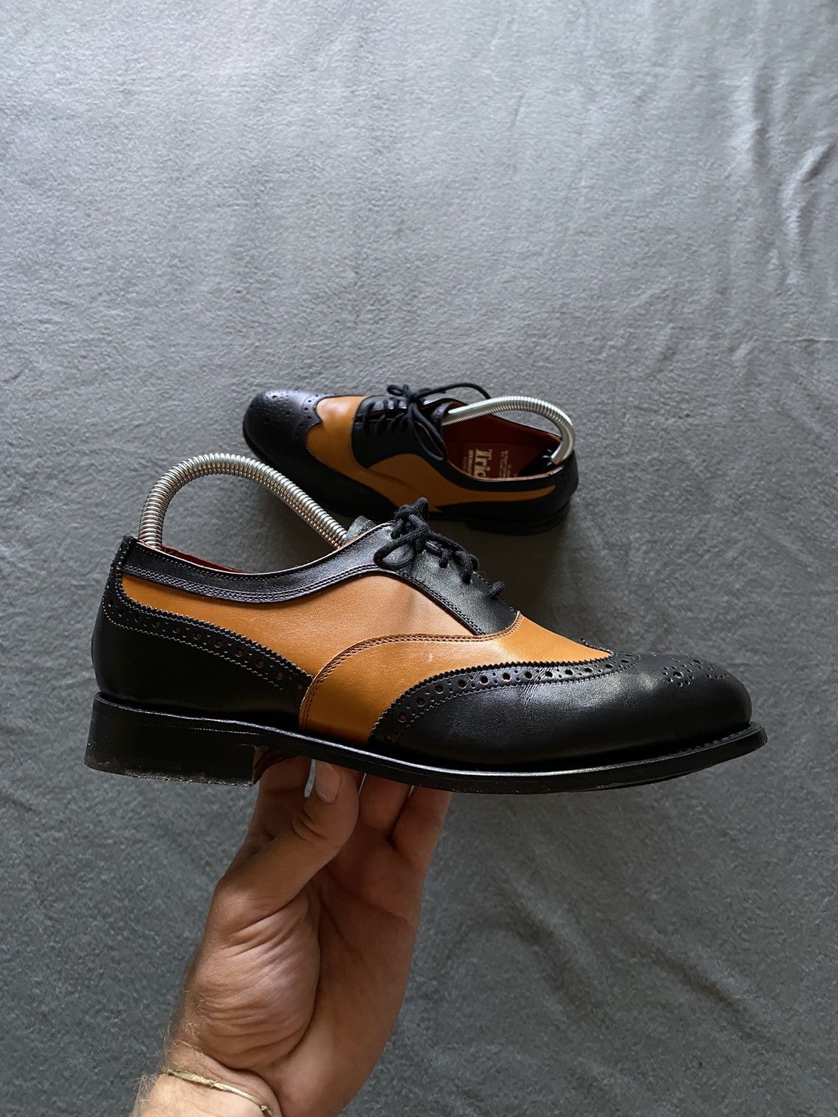 Tricker's Vintage trickers shoes women 37.5 Size US 7.5 / IT 37.5 - 1 Thumbnail