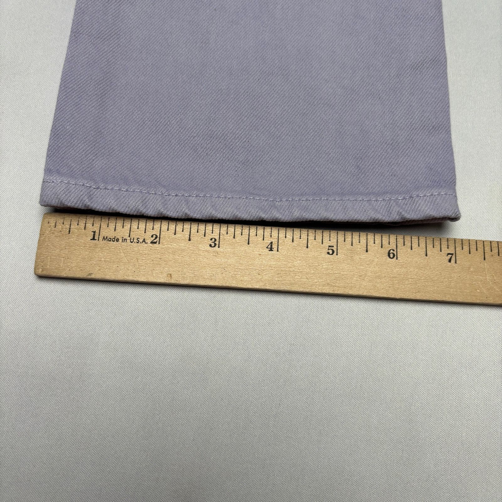 Sid Mashburn Sid Mashburn Straight Leg Jeans 28x30 Purple Denim 5 Pocket Size US 28 / EU 44 - 7 Thumbnail