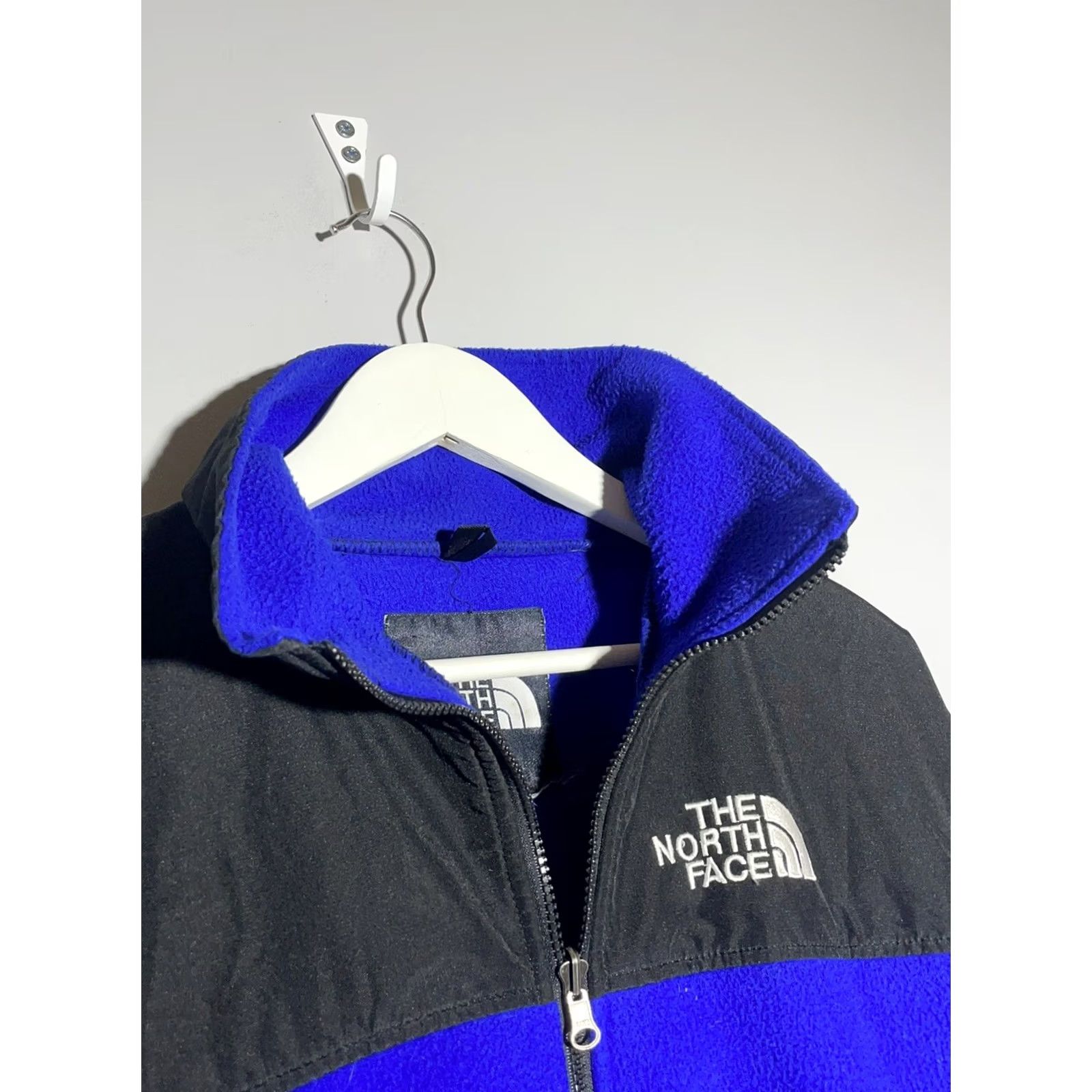 The North Face The North Face Fleece Nylon Vintage 90s Sherpa Jacket XL Blue Men Regular Zip Front Size US XL / EU 56 / 4 - 7 Thumbnail