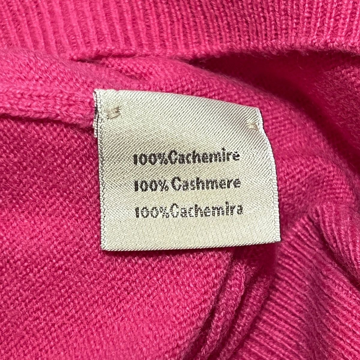 Hermes HERMES Cashmere Half Zip L/S Knit Sweater Pink – Size XS Size US XS / EU 42 / 0 - 5 Thumbnail