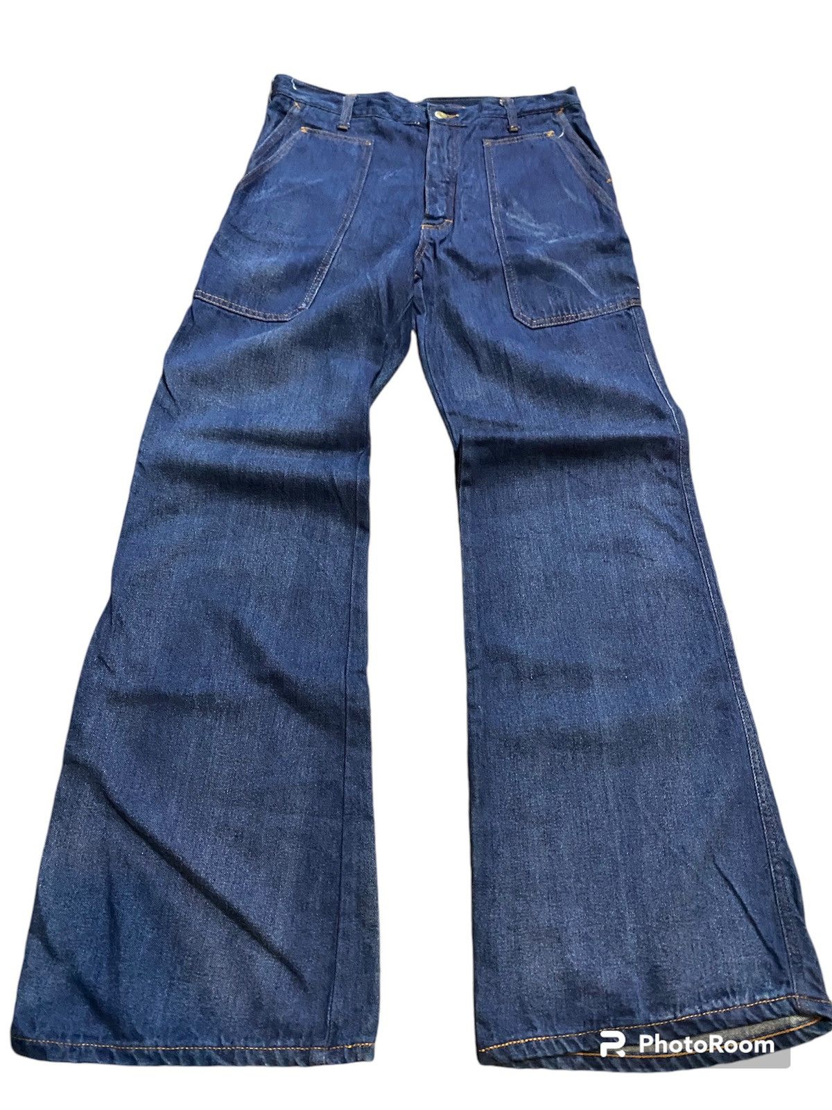 Japanese Brand × Lee × Vintage Flare jeans vintage Boot Cot Size US 33 - 3 Thumbnail