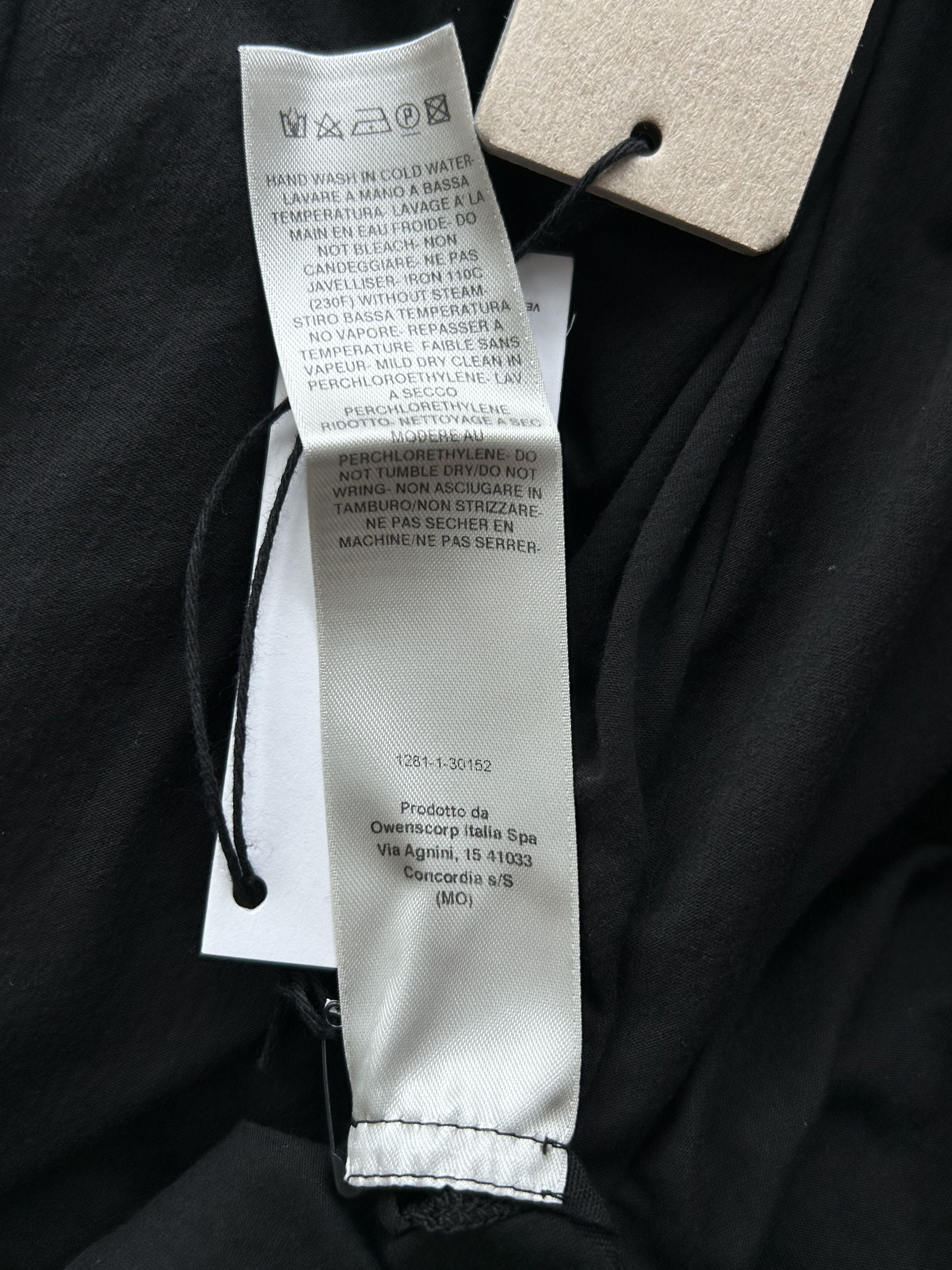 Rick Owens Rick Owens Black Level Longsleeve T-Shirt Size US M / EU 48-50 / 2 - 4 Thumbnail