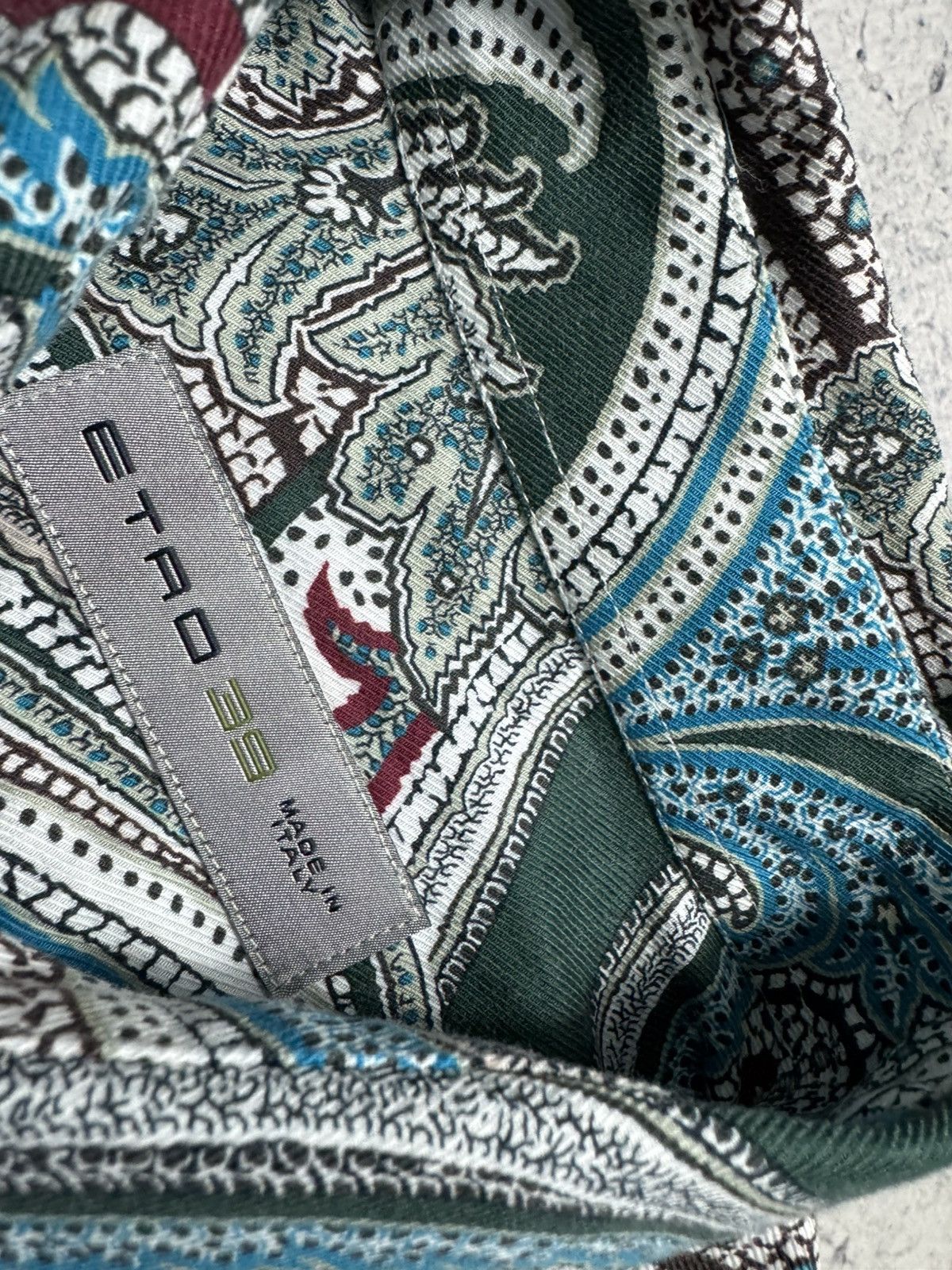Etro Etro Luxury Button Shirt Size US M / EU 48-50 / 2 - 6 Thumbnail