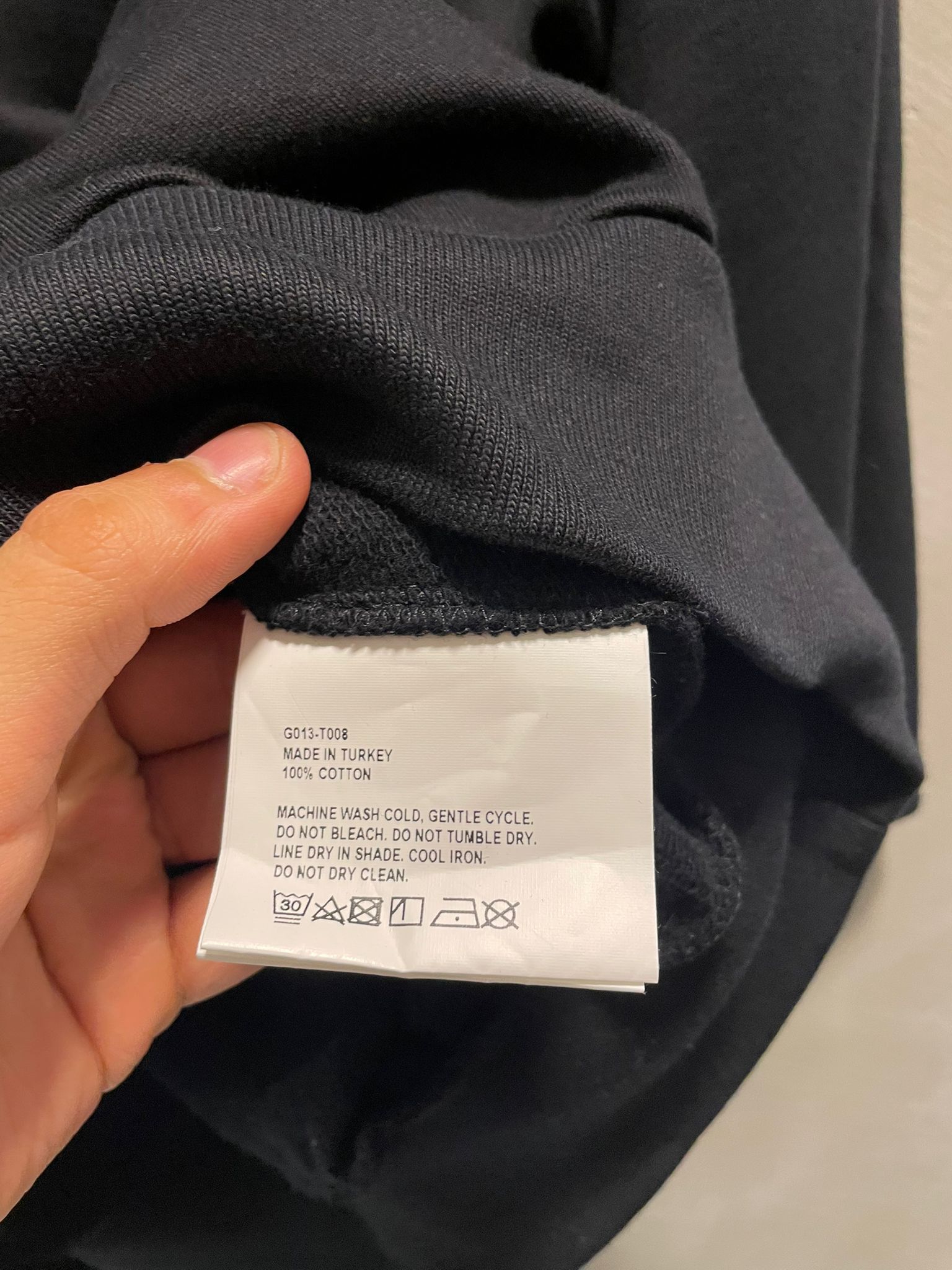 Gosha Rubchinskiy Gosha Rubchinskiy Flag Asymmetrical Hoodie Black Size US S / EU 44-46 / 1 - 6 Thumbnail
