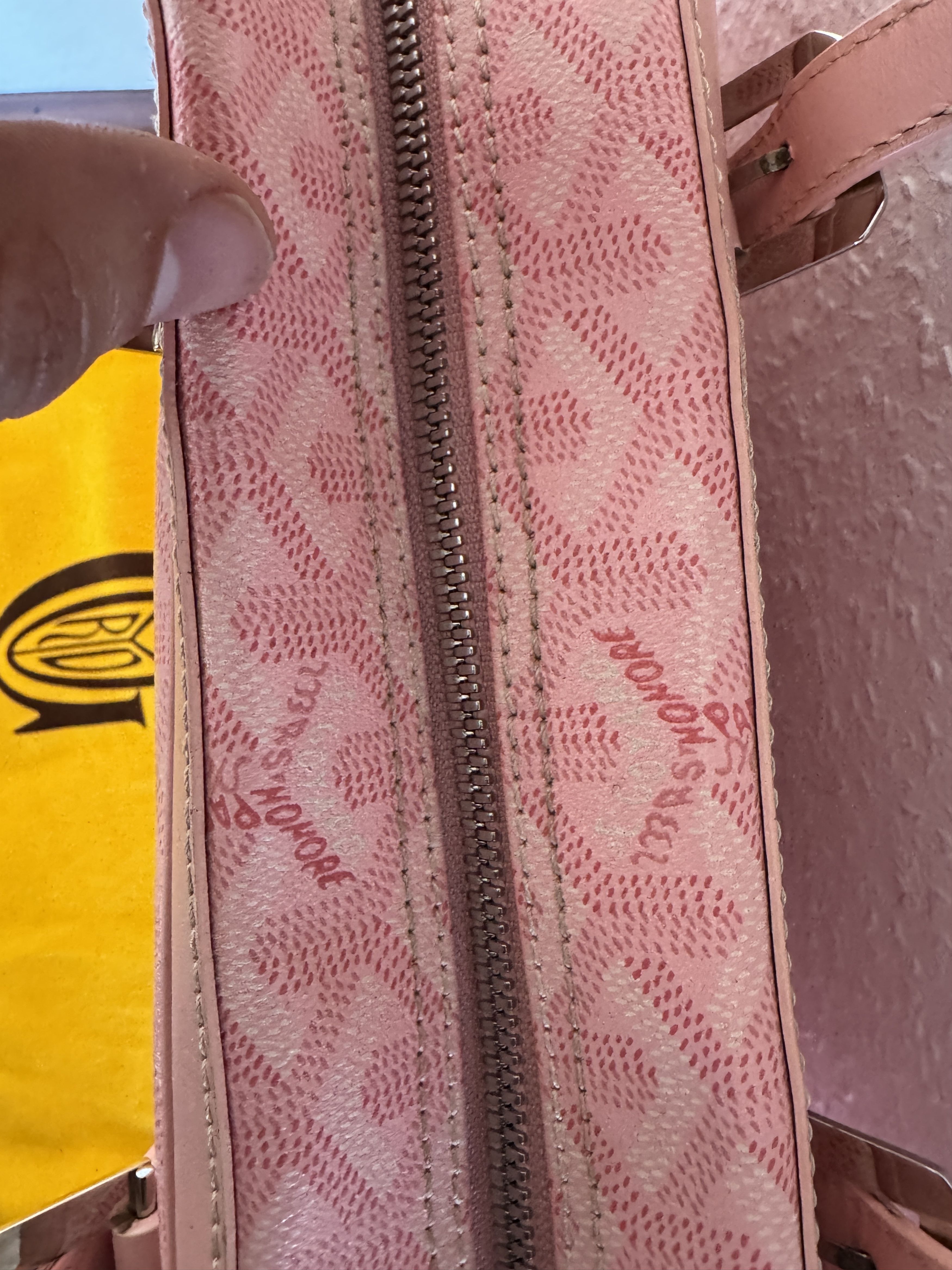 Goyard Goyard Ambassade MM Pink Monogram Briefcase Size ONE SIZE - 6 Thumbnail
