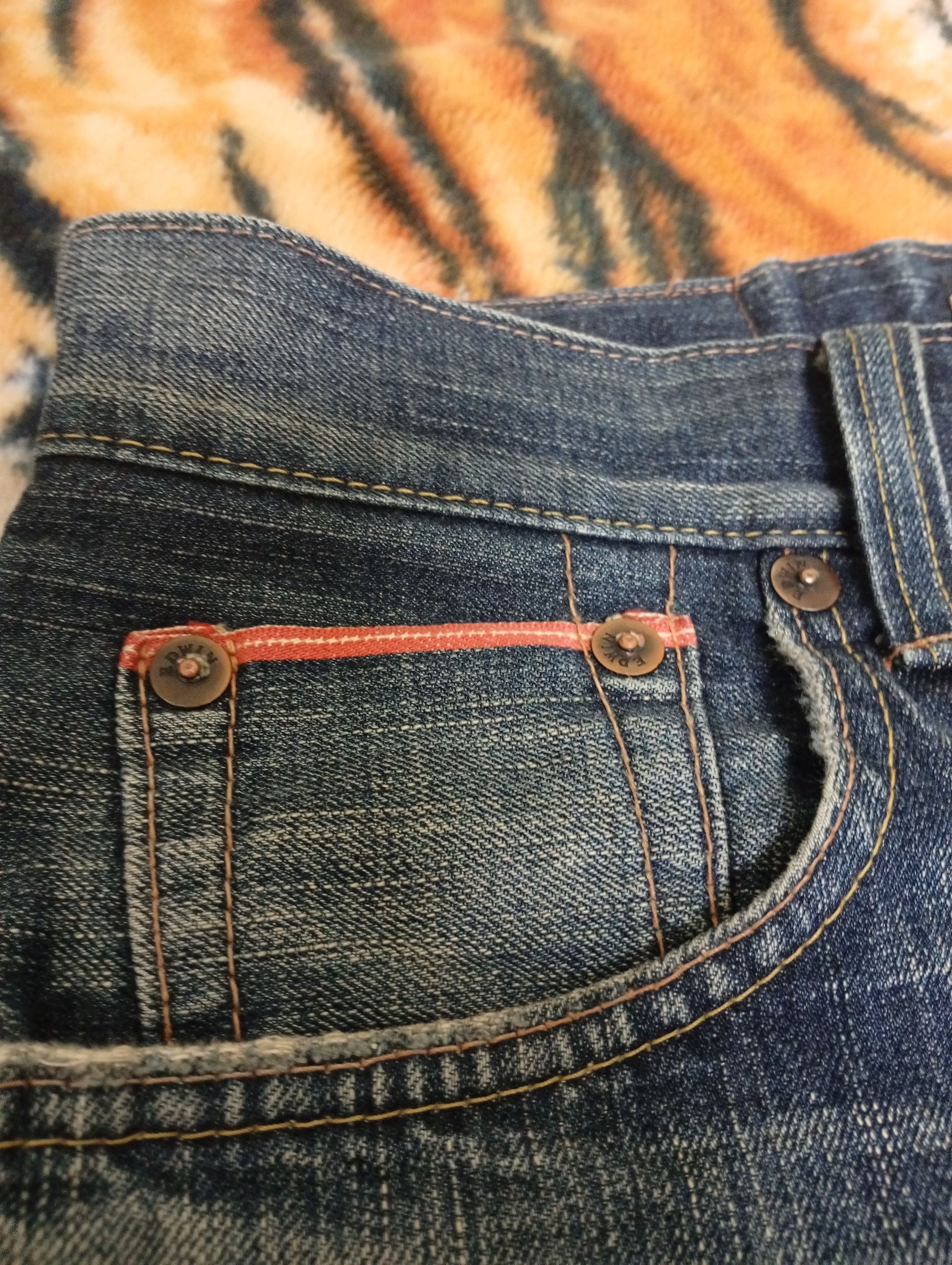 Edwin Edwin Selvedge jeans X vintage X japan brand Size US 33 - 7 Thumbnail