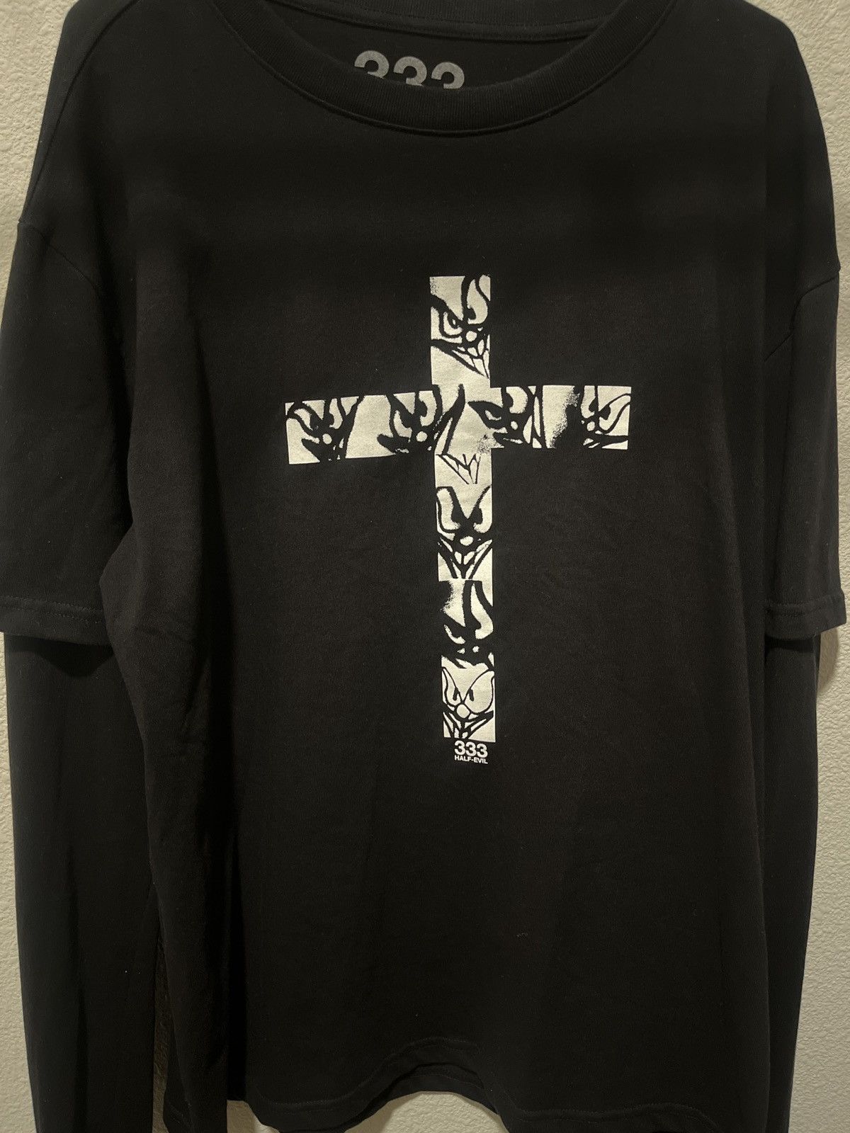 Half Evil Half Evil Cross LS Tee Size US M / EU 48-50 / 2 - 3 Thumbnail