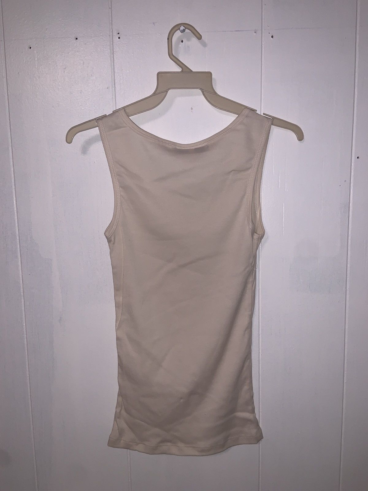 Other Woman’s Cream Color Tank Top - Size Small - 4 In Stock Size S / US 4 / IT 40 - 5 Thumbnail