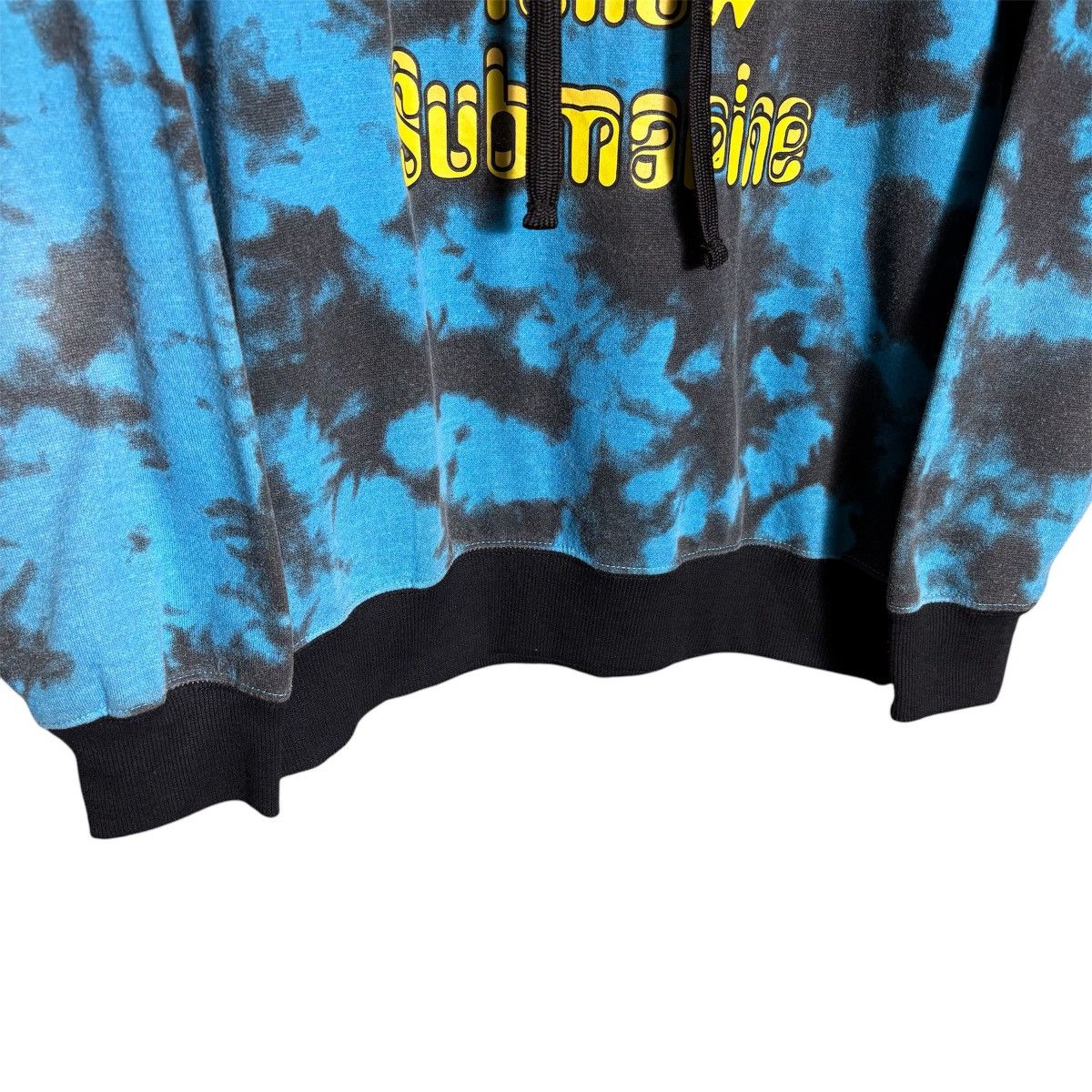 Band Tees × Vintage The Beatles Yellow Submarine Tie Dye Hoodie Size US XL / EU 56 / 4 - 4 Thumbnail