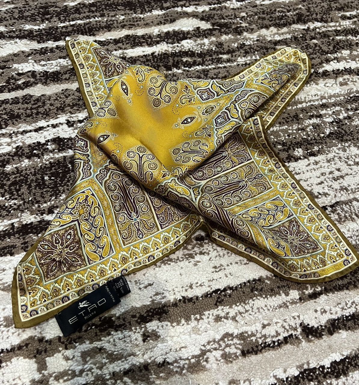 Etro Etro silk small scarf Size ONE SIZE - 5 Thumbnail