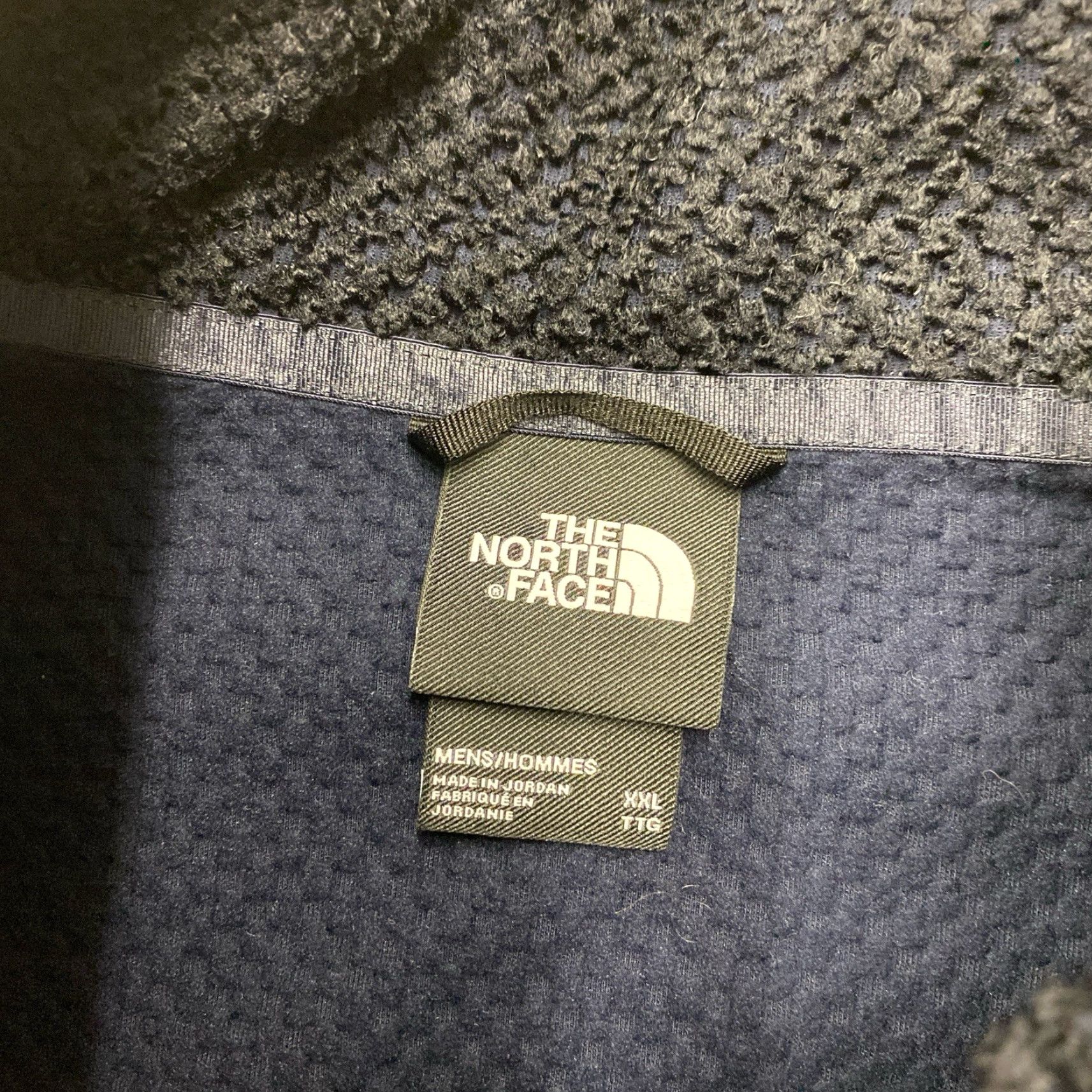 The North Face The North Face Men's Zip Up Jacket Long Sleeve XXL Blue Polyester Size US XXL / EU 58 / 5 - 2 Thumbnail