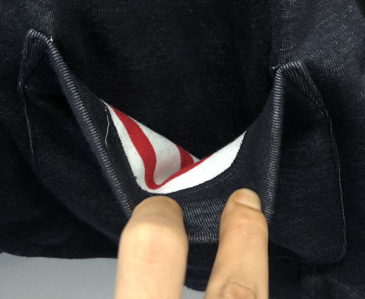 Issey Miyake × mercibeaucoup Issey miyake Mercibeaucoup Navy Jacket with Stripe Lining Size US M / EU 48-50 / 2 - 7 Thumbnail