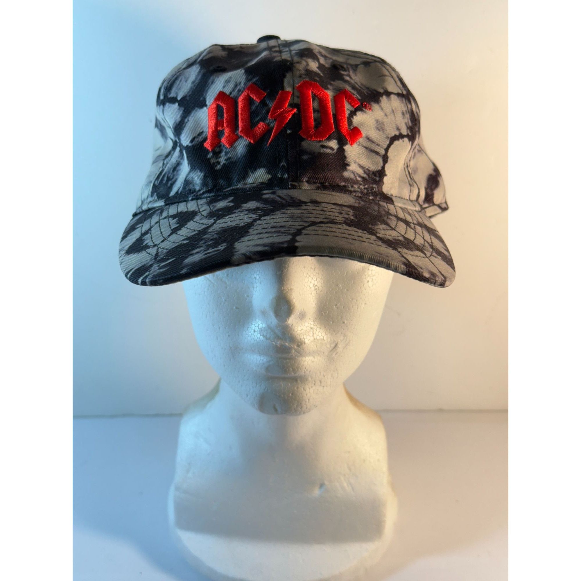 Other AC/DC Rock n Roll Metal Music Tie-Dye Cap Hat Mens READ Size ONE SIZE - 2 Thumbnail