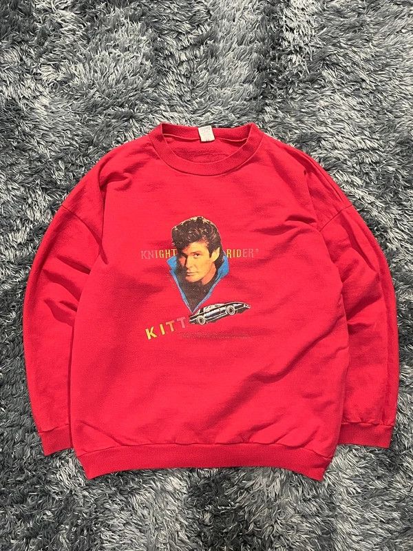 Vintage Vintage Knight Rider Sweatshirt 1980s Size S / US 4 / IT 40 - 1 Thumbnail