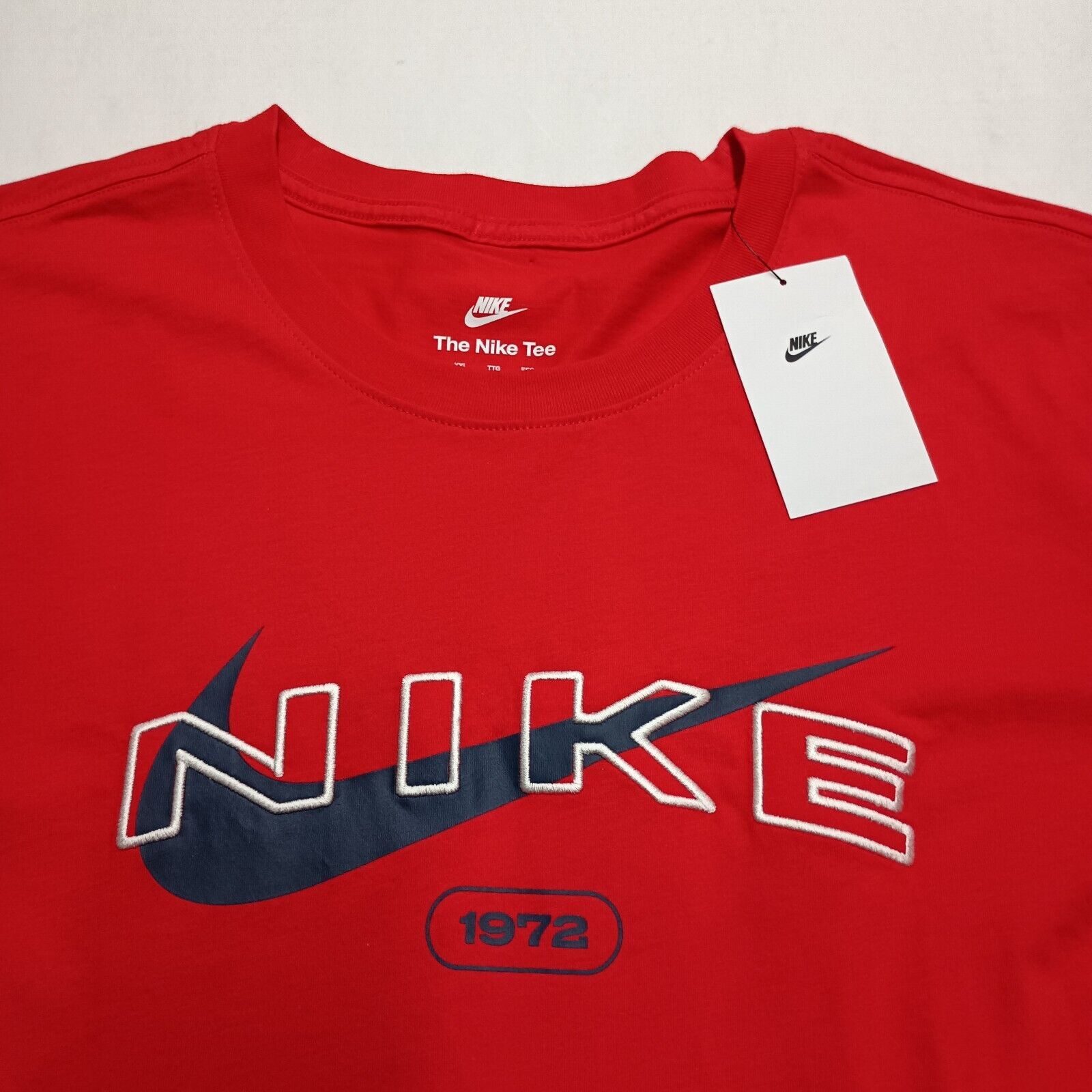 Nike Nike Men's S/S Sportswear Graphic T-Shirt JL3 Red Size 2XL Size US XXL / EU 58 / 5 - 2 Thumbnail