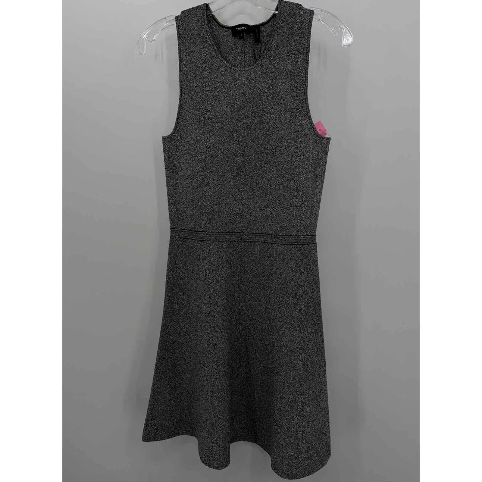 Theory Pre-Owned Theory Grey Knee Length Sleeveless Dress Small Size S / US 4 / IT 40 - 2 Thumbnail