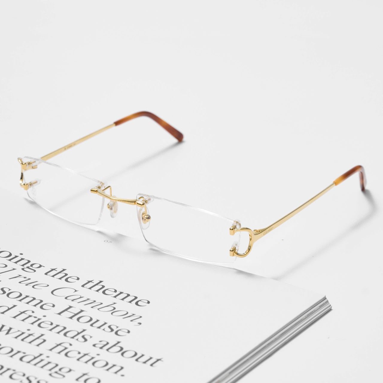 Cartier CARTIER CT0092O 001 GLASSES Size ONE SIZE - 2 Thumbnail