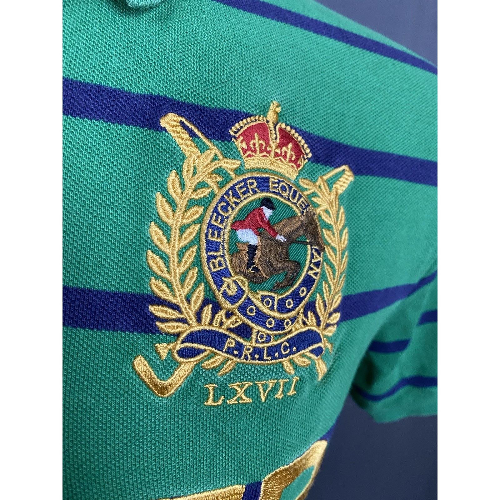 Ralph Lauren Polo Ralph Lauren Vintage Mercer Team Big Logo Men's Green P Size US XL / EU 56 / 4 - 8 Thumbnail