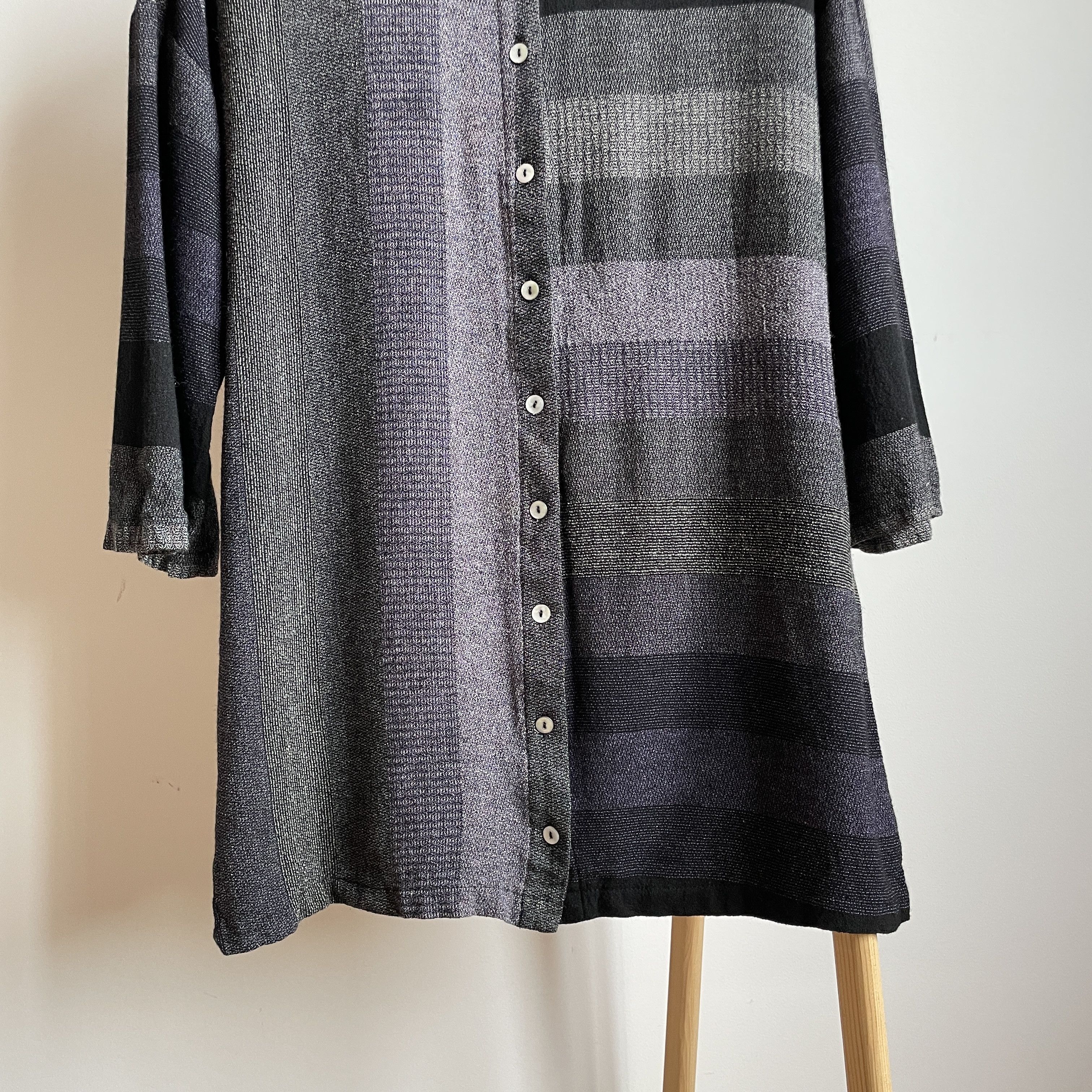 Other Sahara London Womens Viscose/Wool 3/4 Sleeve Striped Jacket Size M / US 6-8 / IT 42-44 - 7 Thumbnail