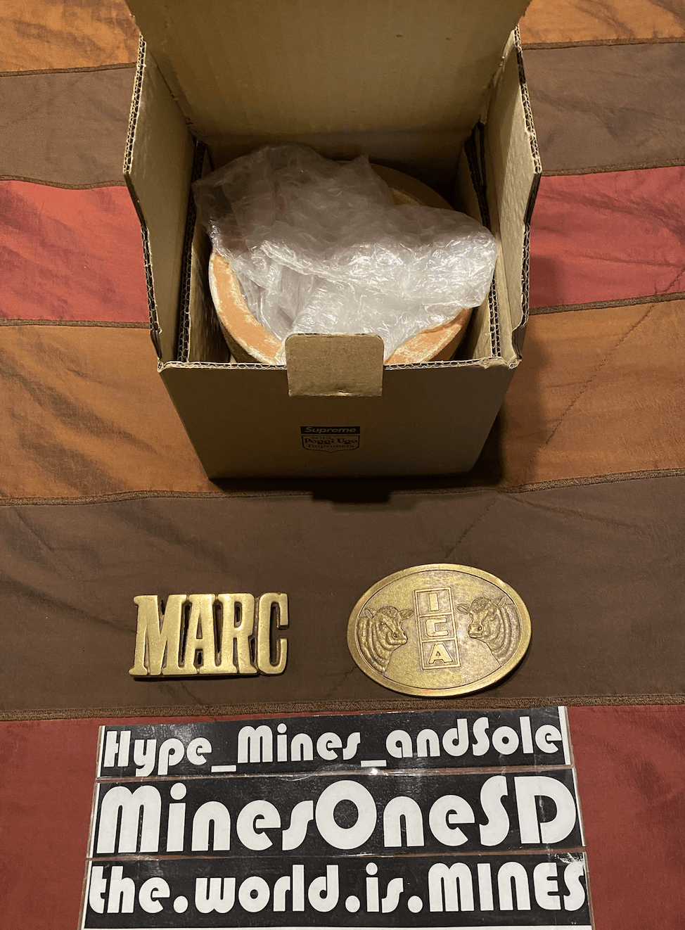 NEW Supreme x Poggi Ugo Small Planter - Terracotta