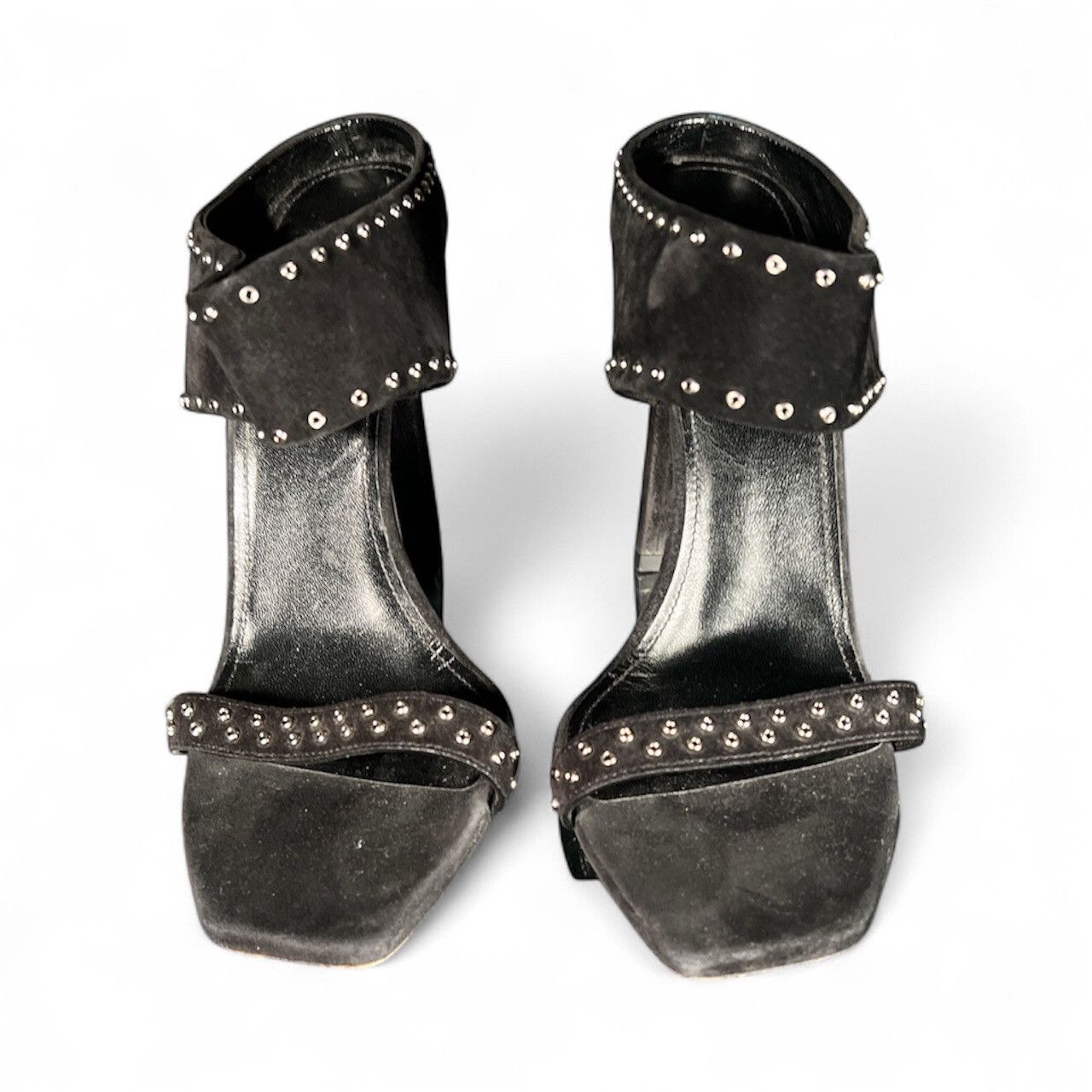 Saint Laurent Paris SAINT LAURENT MICA 105 SUEDE HEEL SANDAL Size US 7.5 / IT 37.5 - 5 Thumbnail