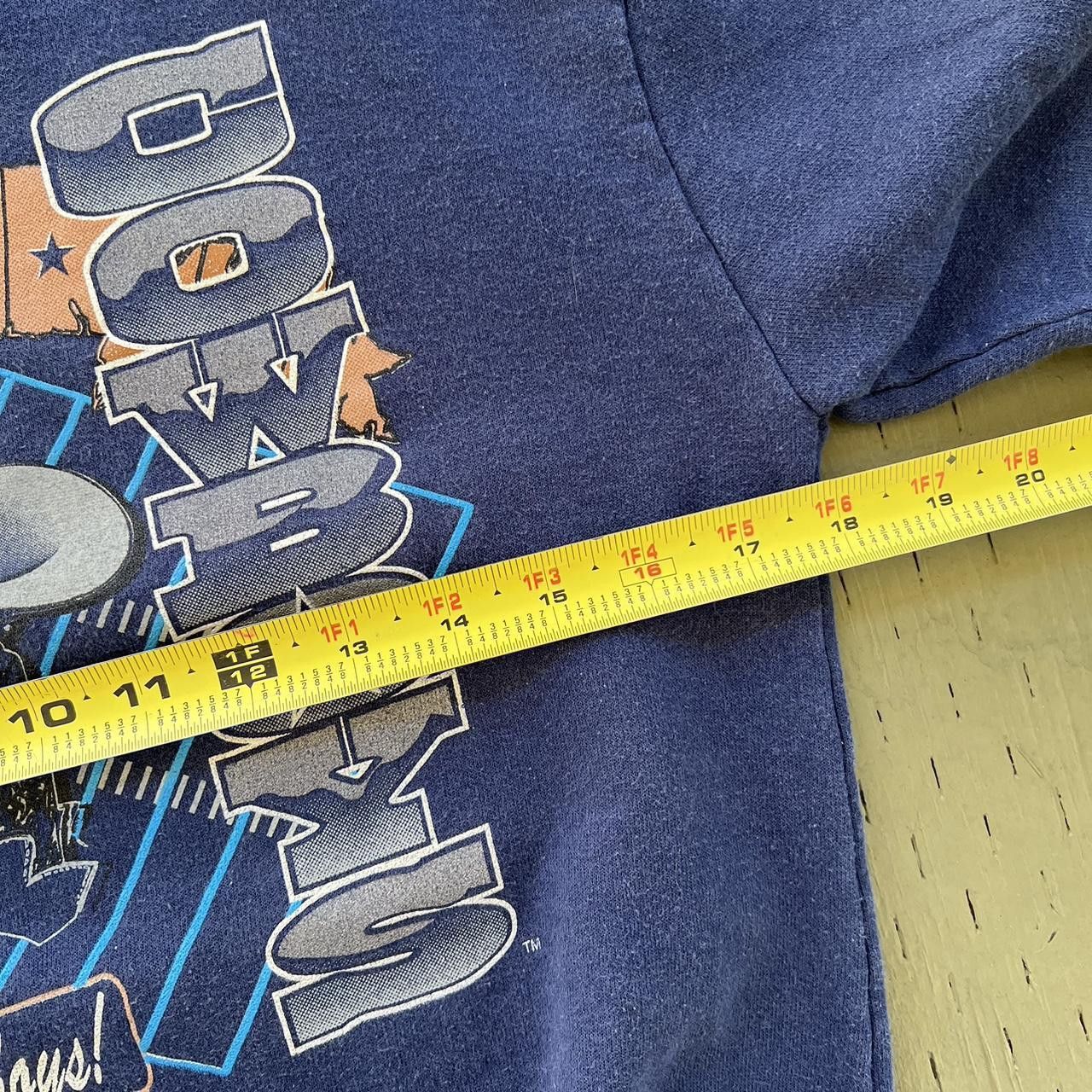 NFL Vintage Dallas Cowboys Sweatshirt Blue Crewneck NFL 90s Size US XXS / EU 40 - 5 Thumbnail