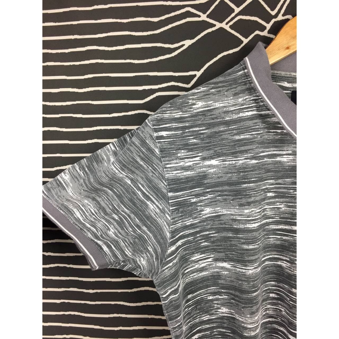Pepe Jeans Pepe Jeans London Abstract Pattern Casual Wear Polo Tee Size US L / EU 52-54 / 3 - 4 Thumbnail