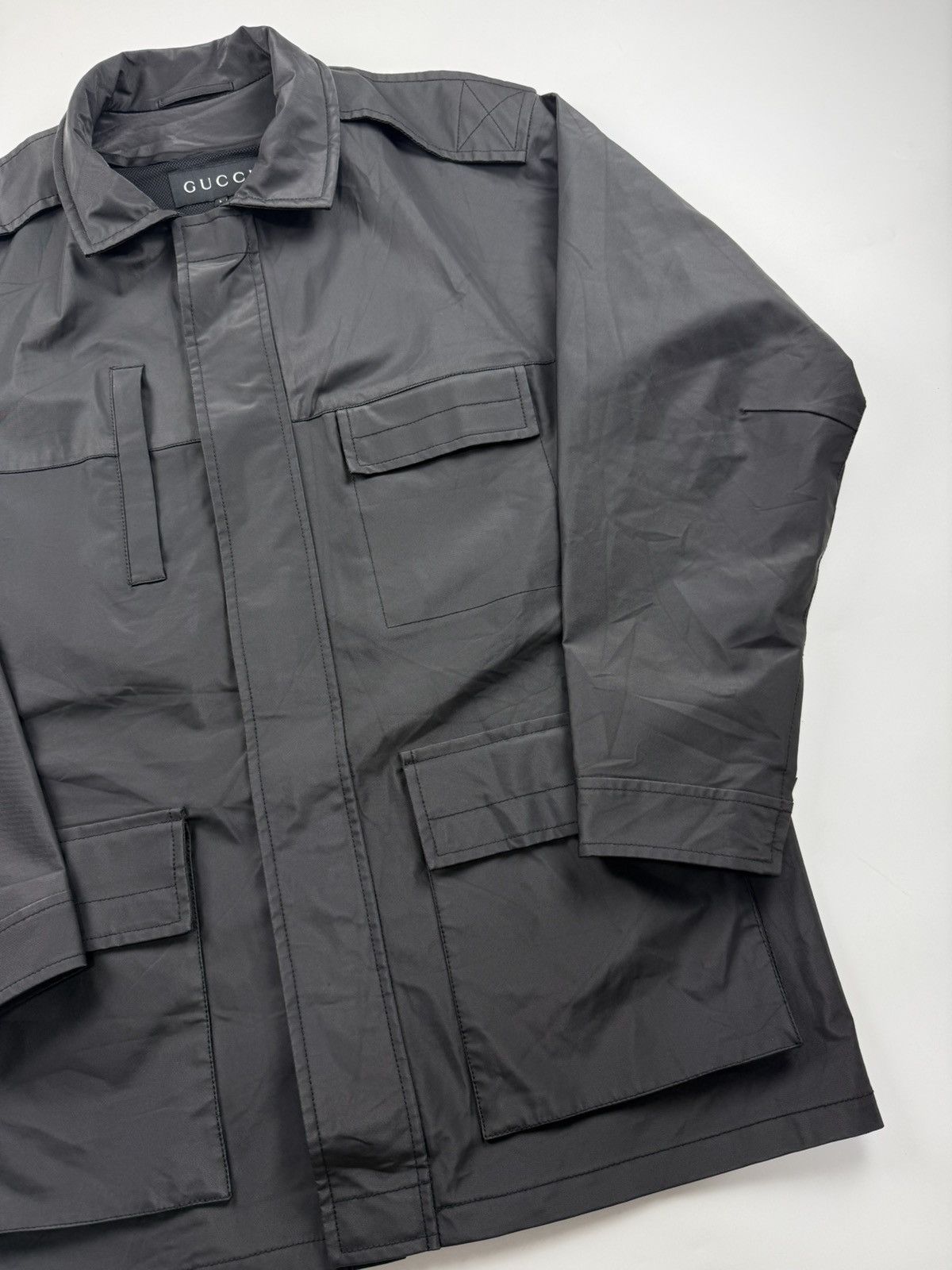 Gucci Gucci x Tom Ford Oversized M65 Field Jacket Size US L / EU 52-54 / 3 - 4 Thumbnail