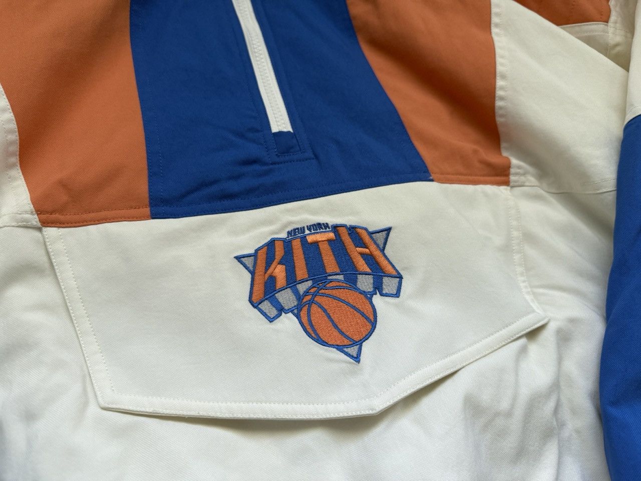Kith Kith x New York Knicks Quarter Zip Anorak size XXL Size US XXL / EU 58 / 5 - 8 Thumbnail