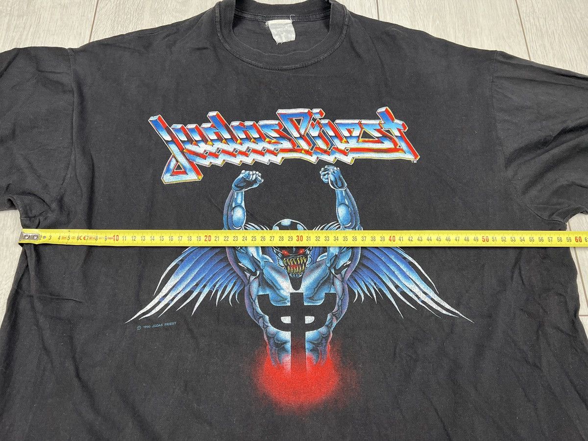 Judas Priest Tshirt vintage Judas Priest Painkiller Tour 1991 original Size US M / EU 48-50 / 2 - 6 Thumbnail