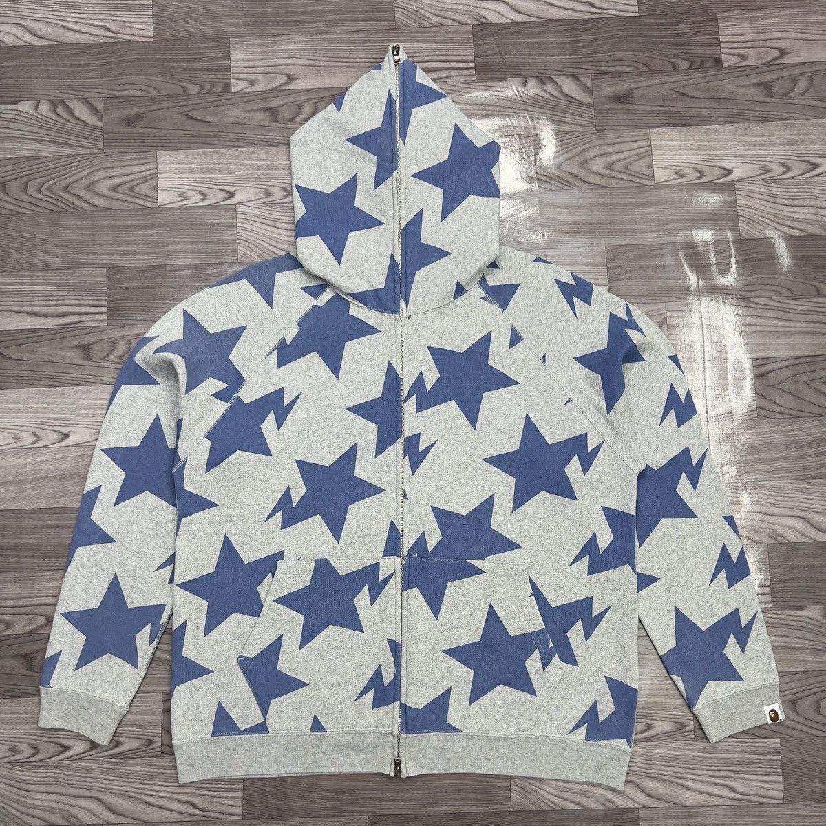 Bape 2008 Bape Nigo Bapesta Full Zip Hoodie Size US L / EU 52-54 / 3 - 3 Thumbnail