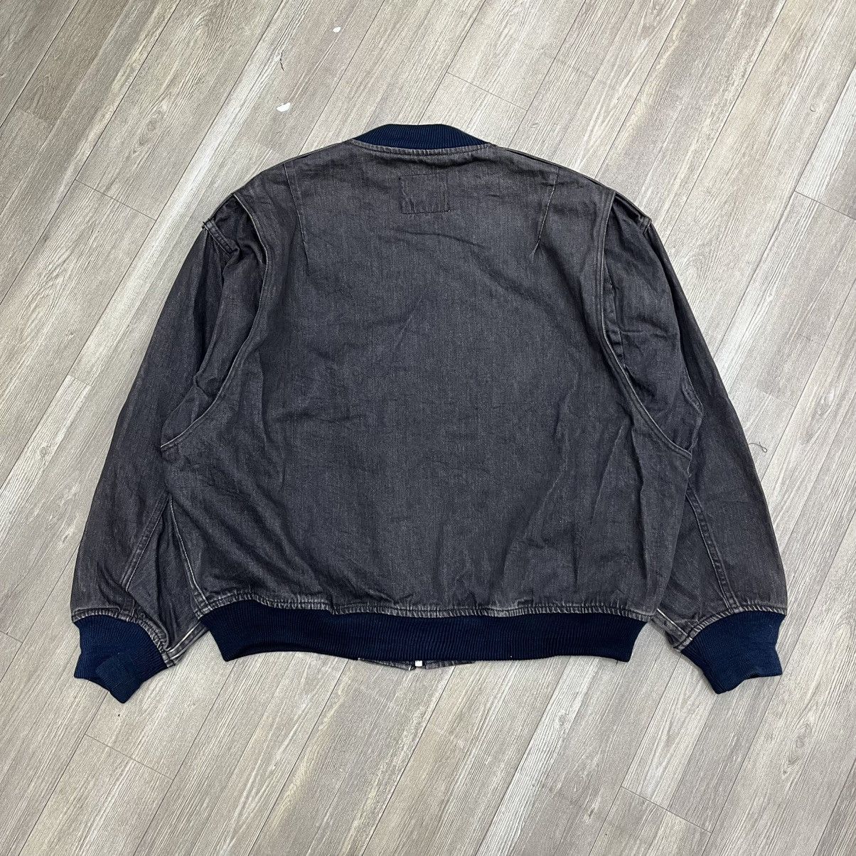 Japanese Brand × Vintage 1987s Mens Batsu CWU 45/P Denim Military Style Bomber Jacket Size US M / EU 48-50 / 2 - 13 Thumbnail