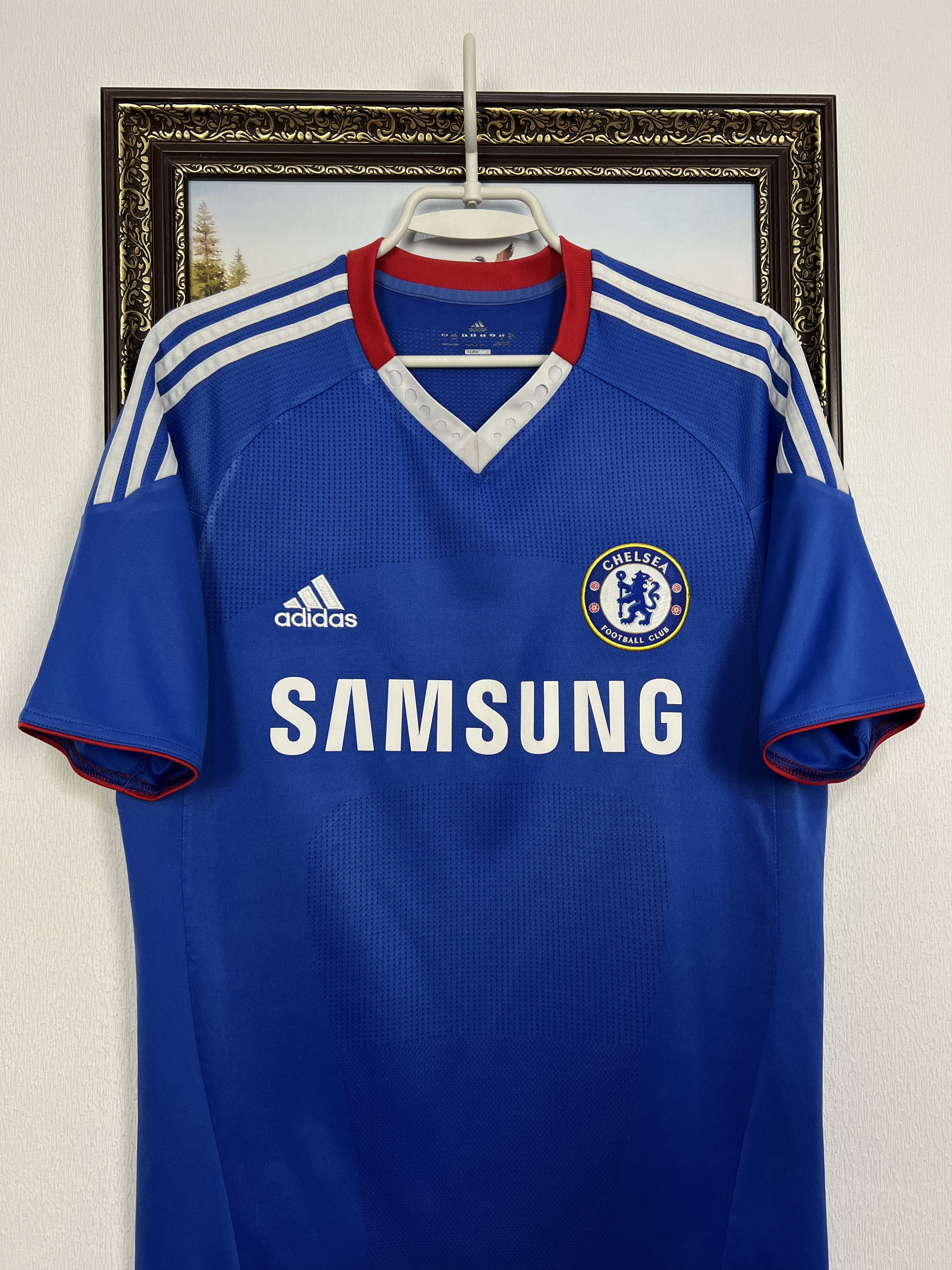 Adidas Chelsea Home football shirt 2010 Soccer Adidas Jersey Trikot Size US S / EU 44-46 / 1 - 2 Thumbnail