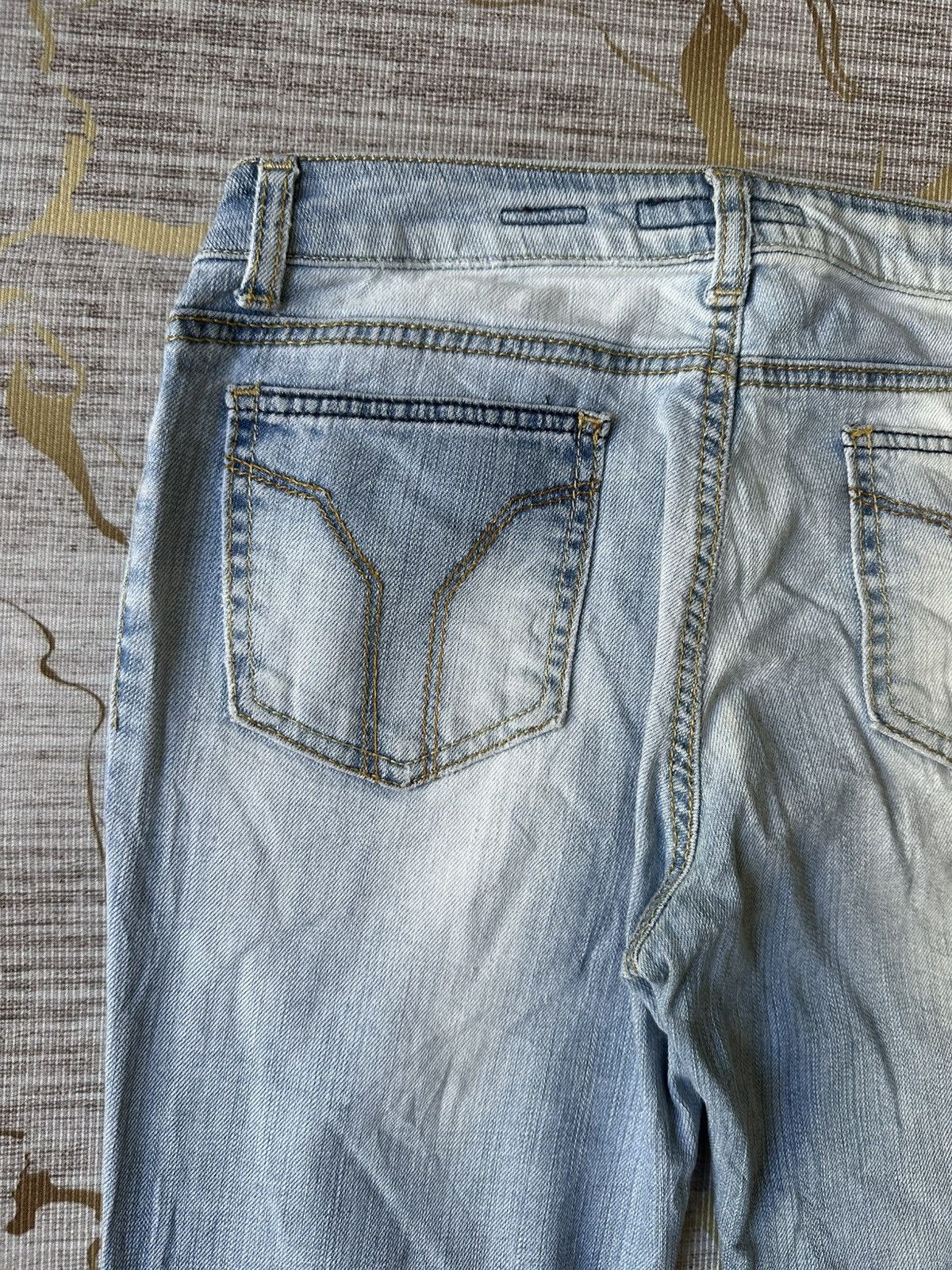 Miss Sixty FLARE Miss Sixty Faded Blue Jeans Size 28" / US 6 / IT 42 - 15 Thumbnail