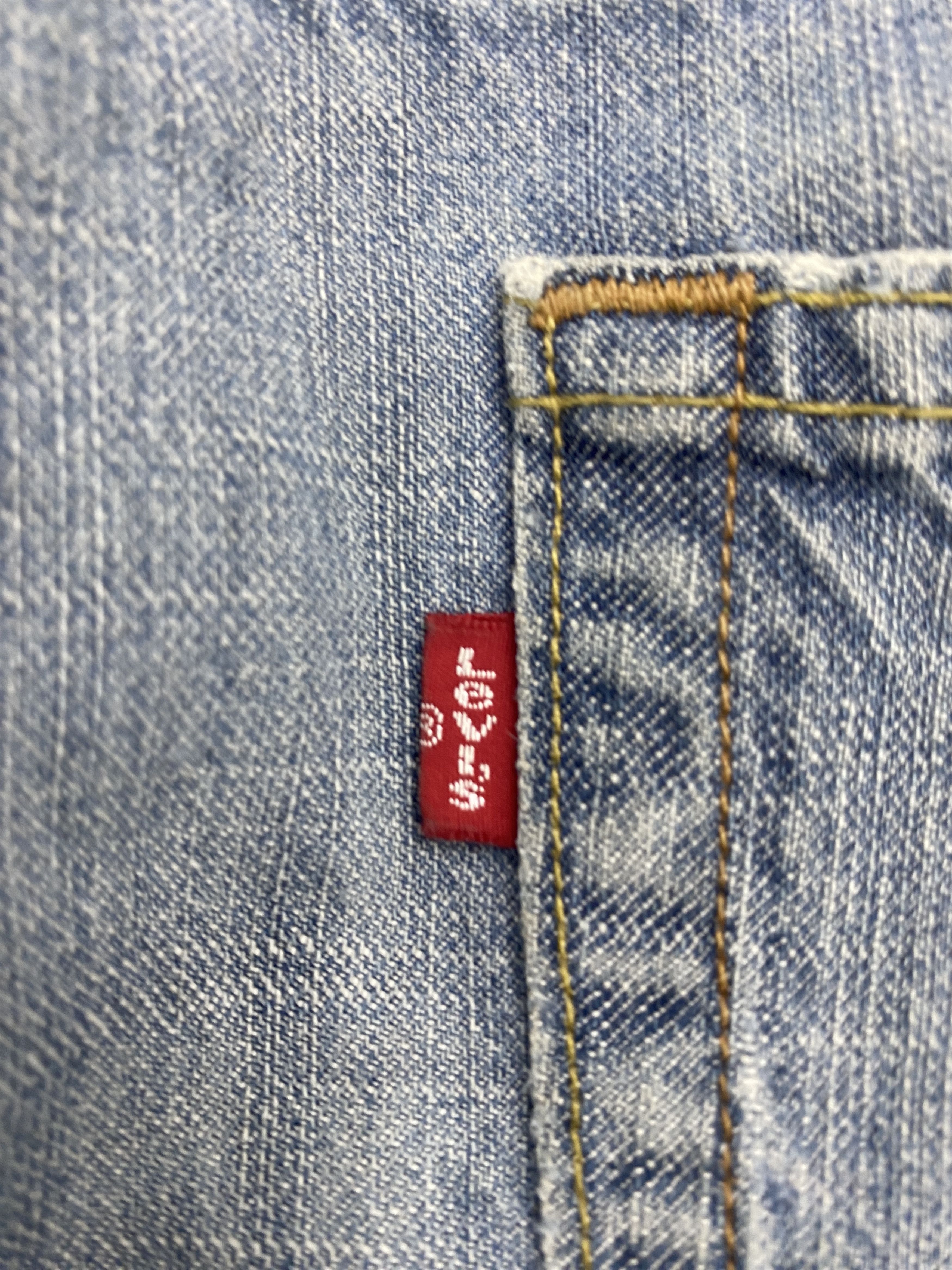 Levi's × Vintage Vintage Levis 514 Slim Straight Jeans Size US 36 / EU 52 - 6 Thumbnail